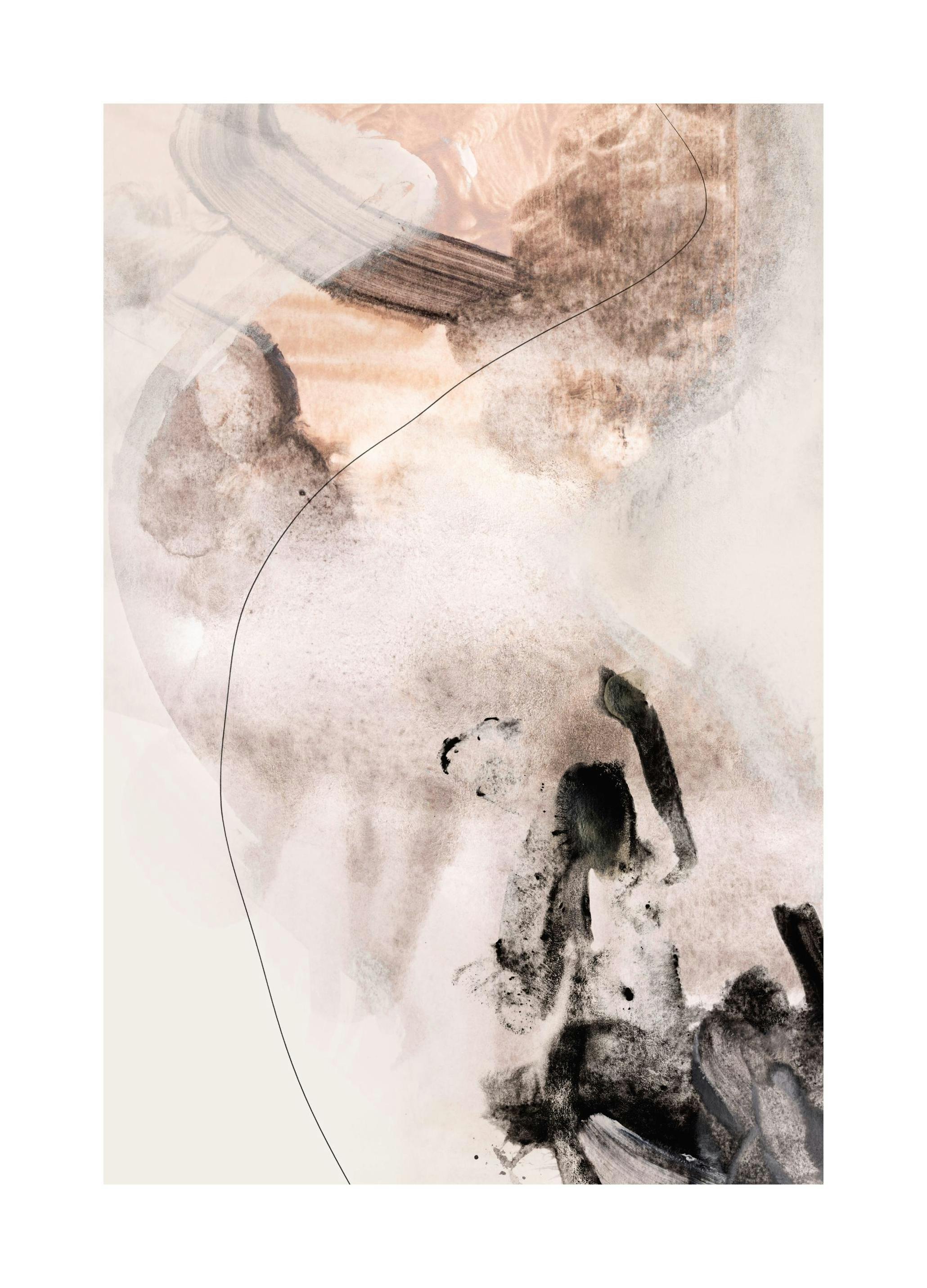 Prints - Abstract Terrain No2 (100x150 cm) - Art prints