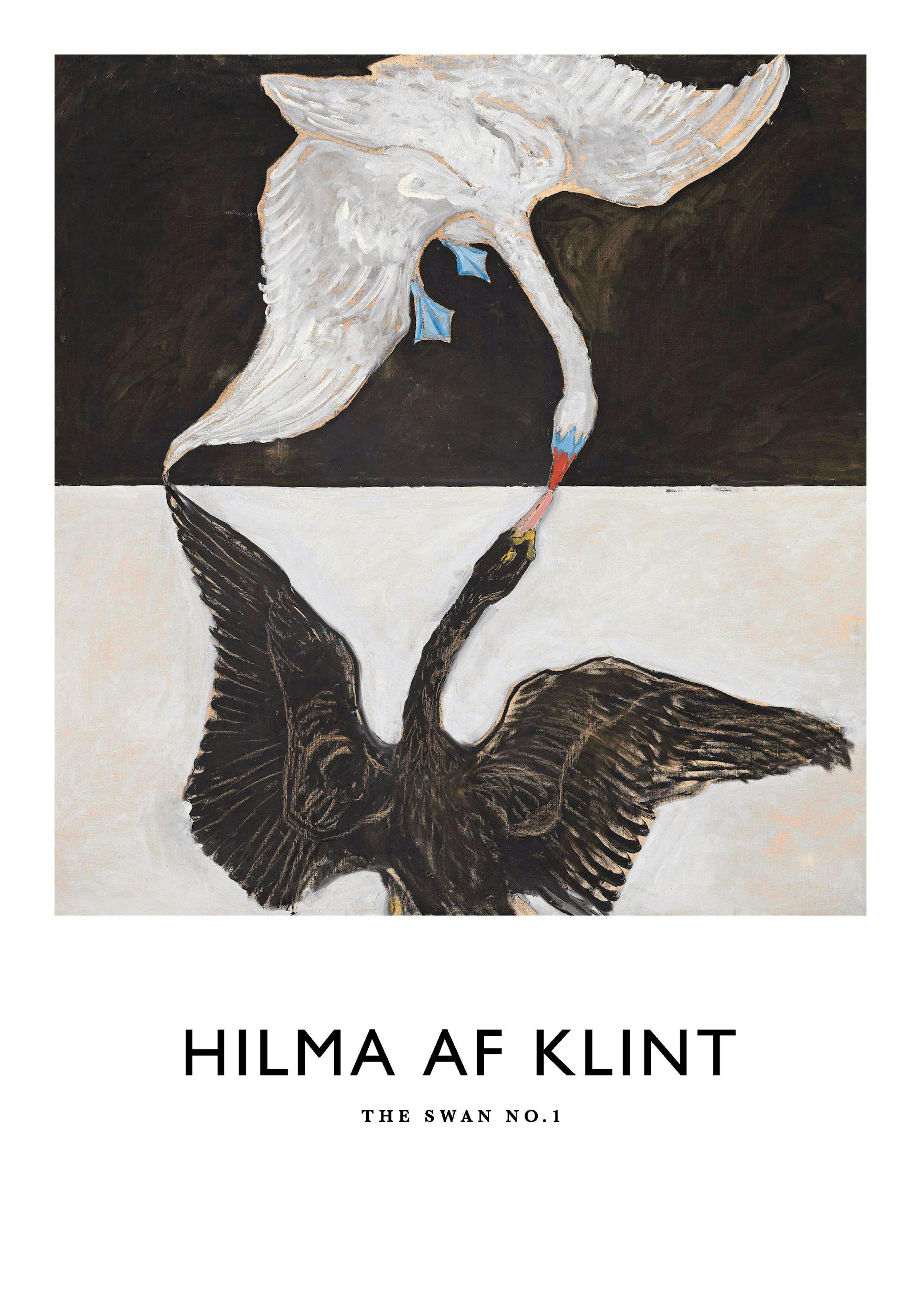 Print - The Swan, No. 1 by Hilma af Klint