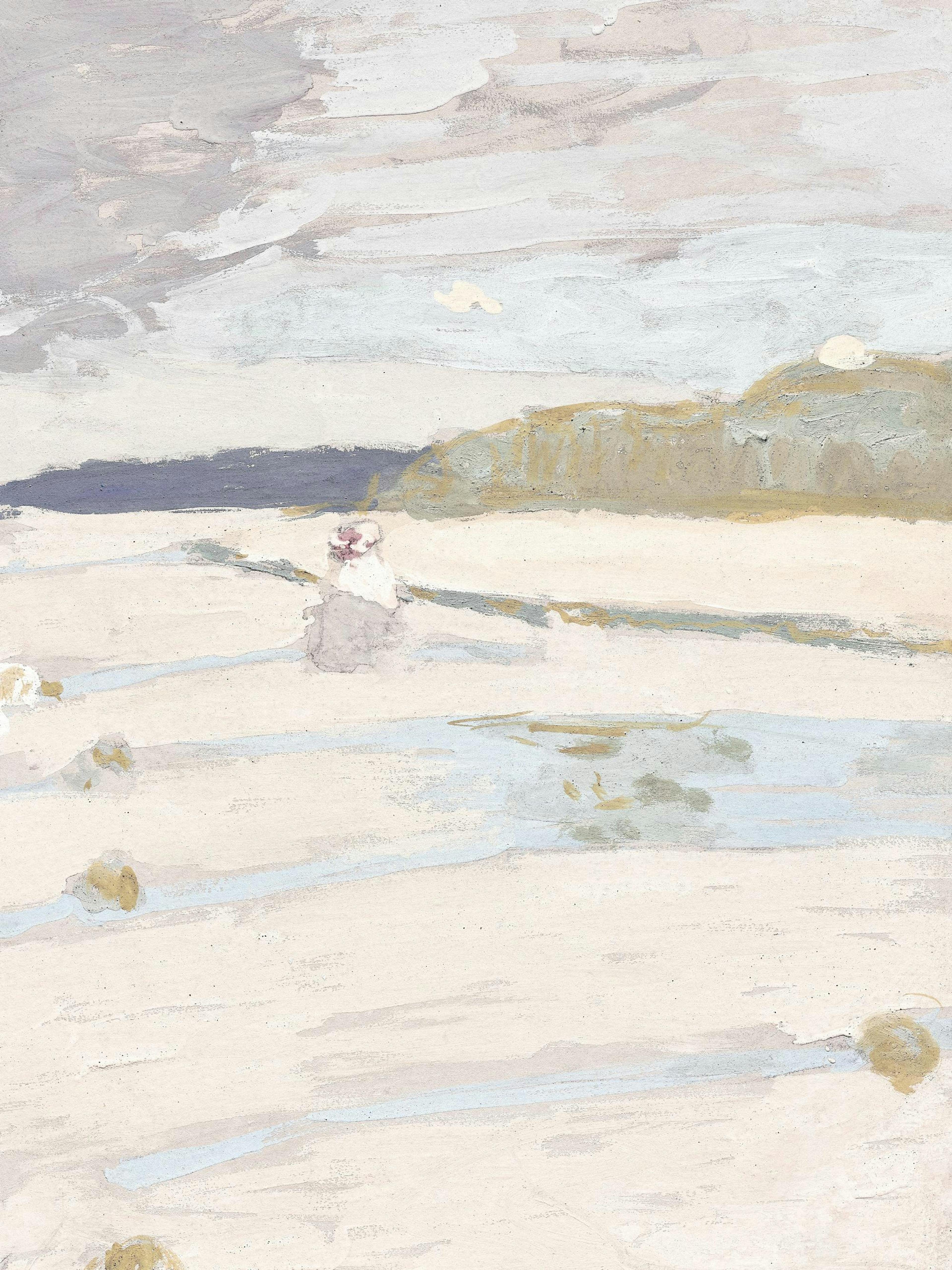 Édouard Vuillard - The Beach at Saint-Jacut Print 0