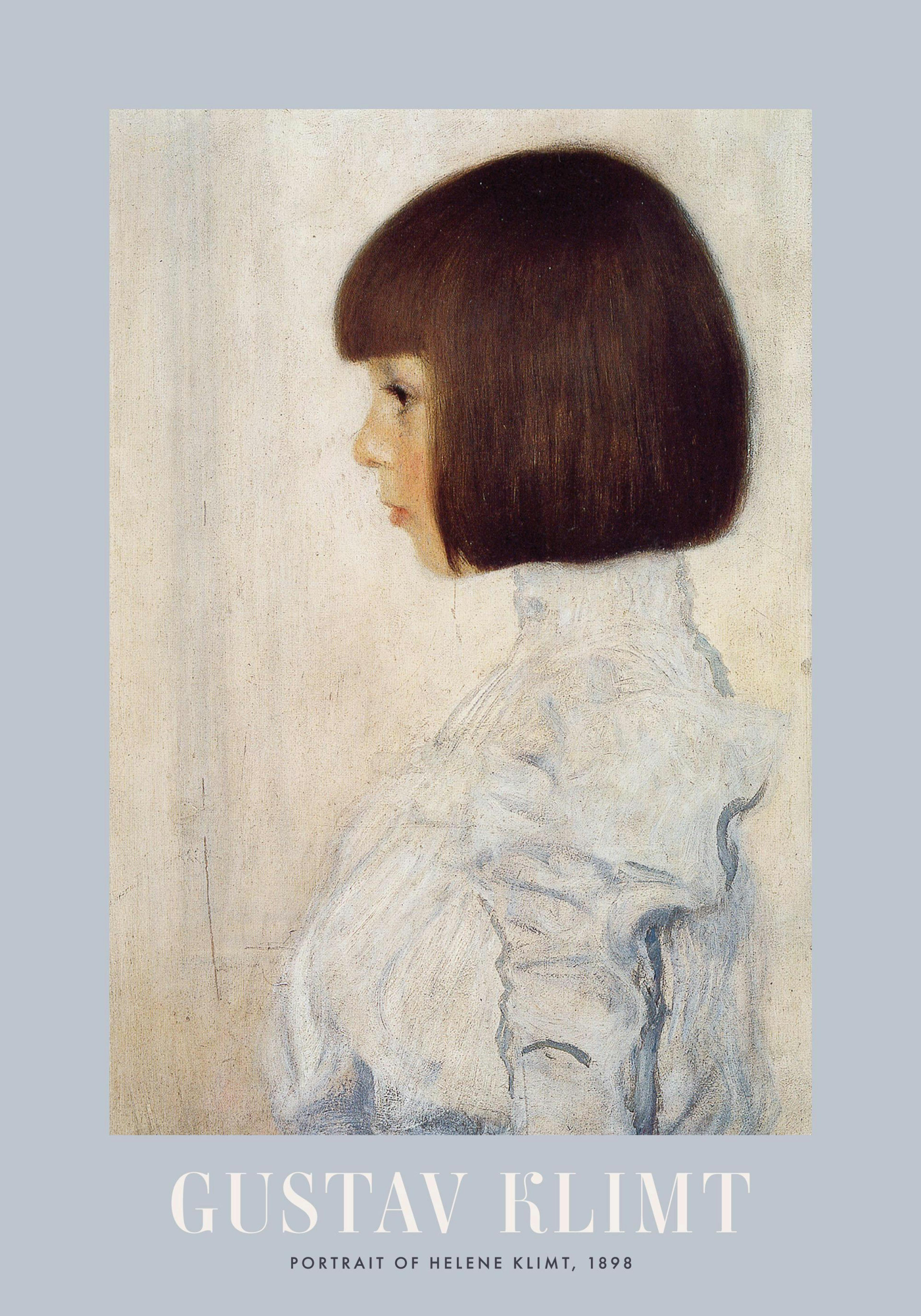 Gustav Klimt - Portrait of Helene Klimt Poster
