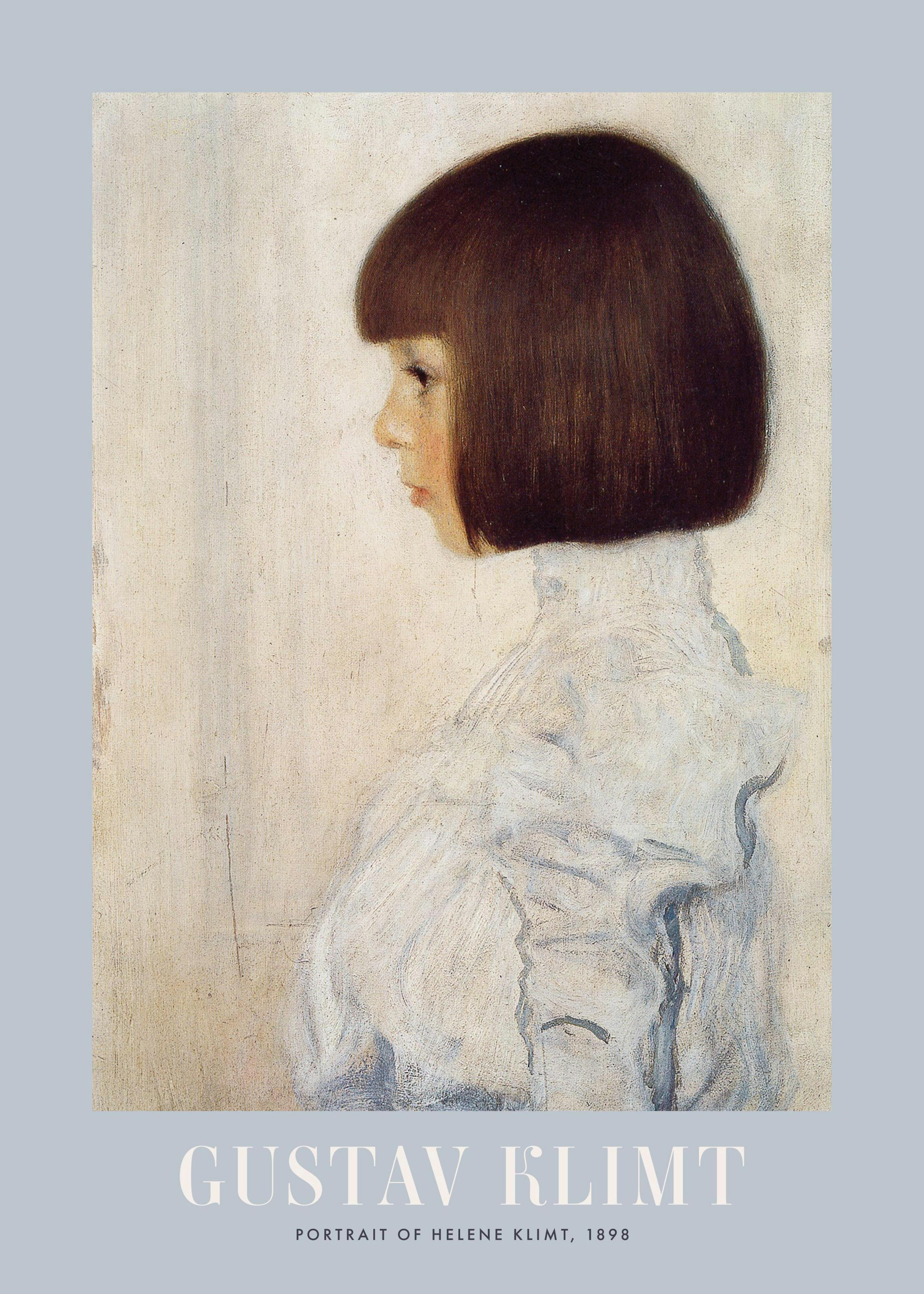 Gustav Klimt - Portrait of Helene Klimt Plakat 0