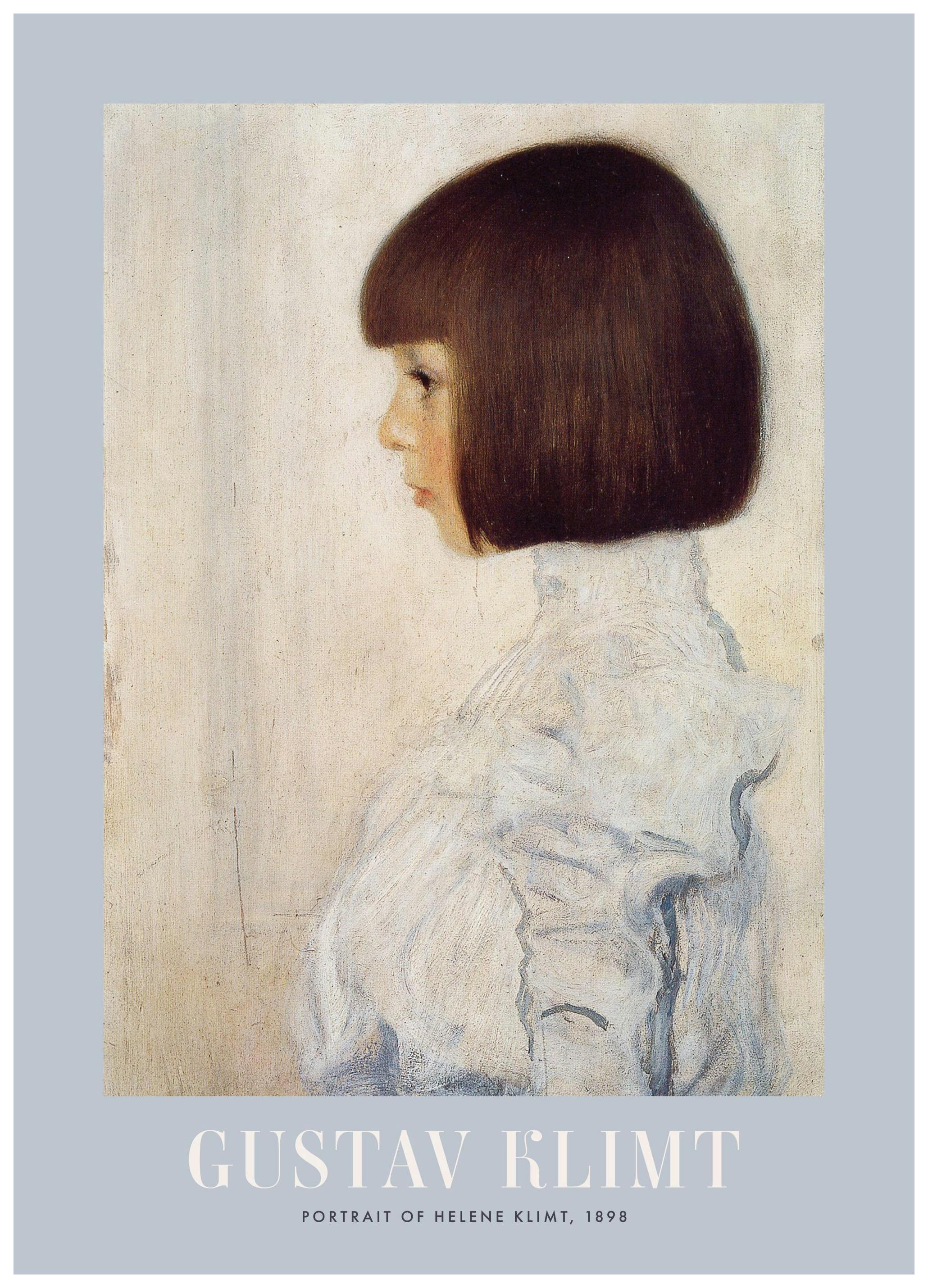 Gustav Klimt - Portrait of Helene Klimt Print (30x40 cm)