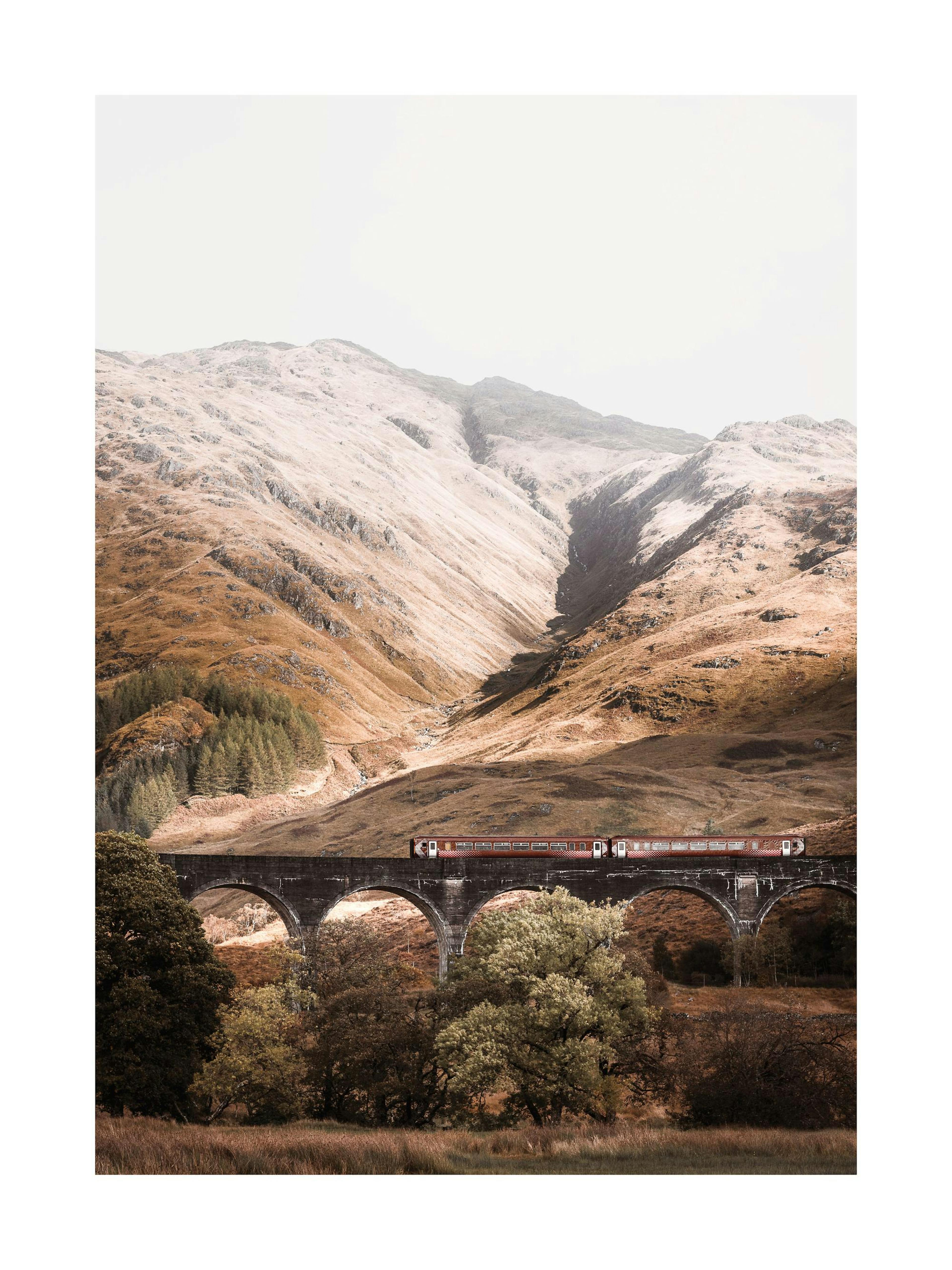 Highland Train Poster