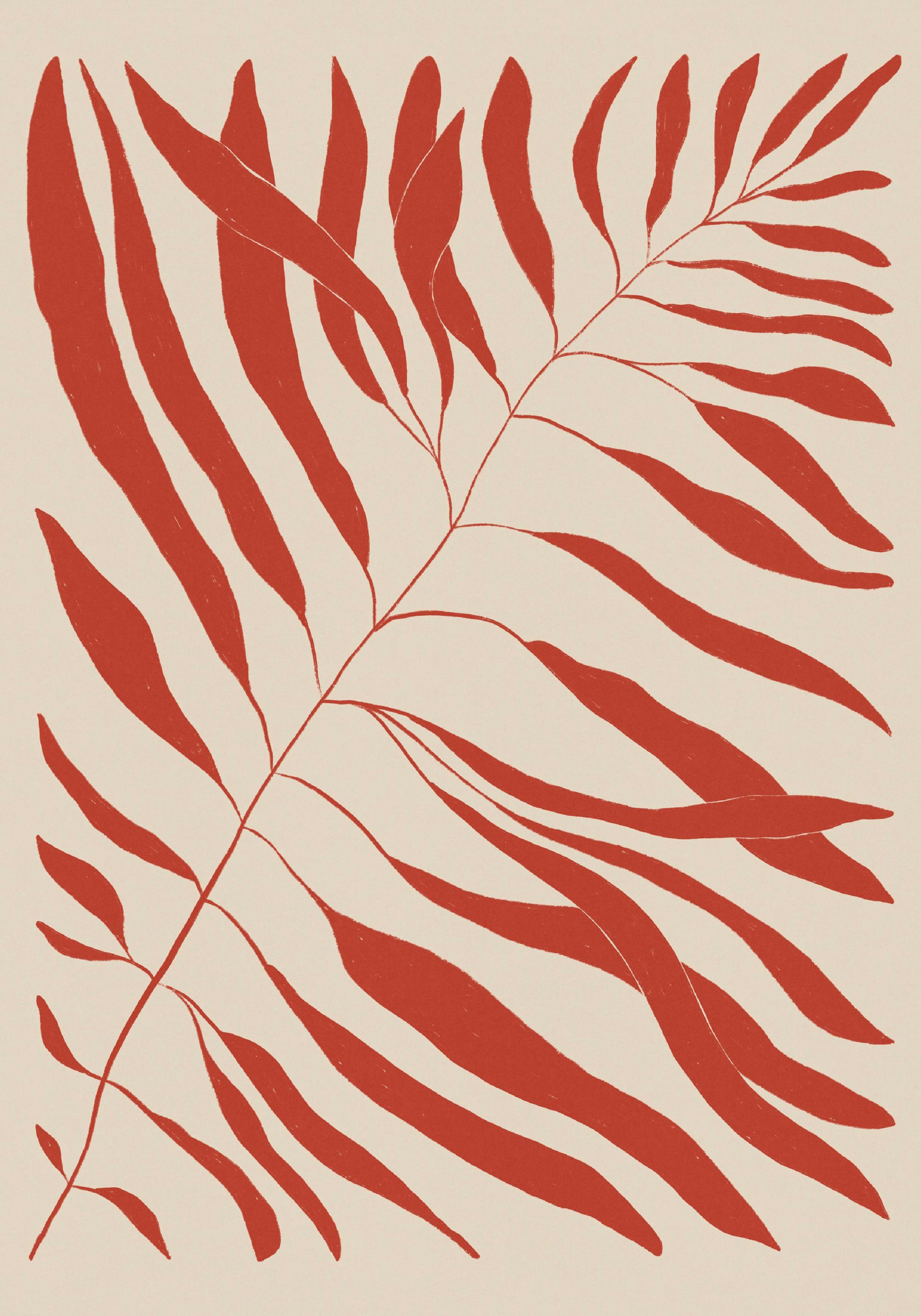 Red Branch Print