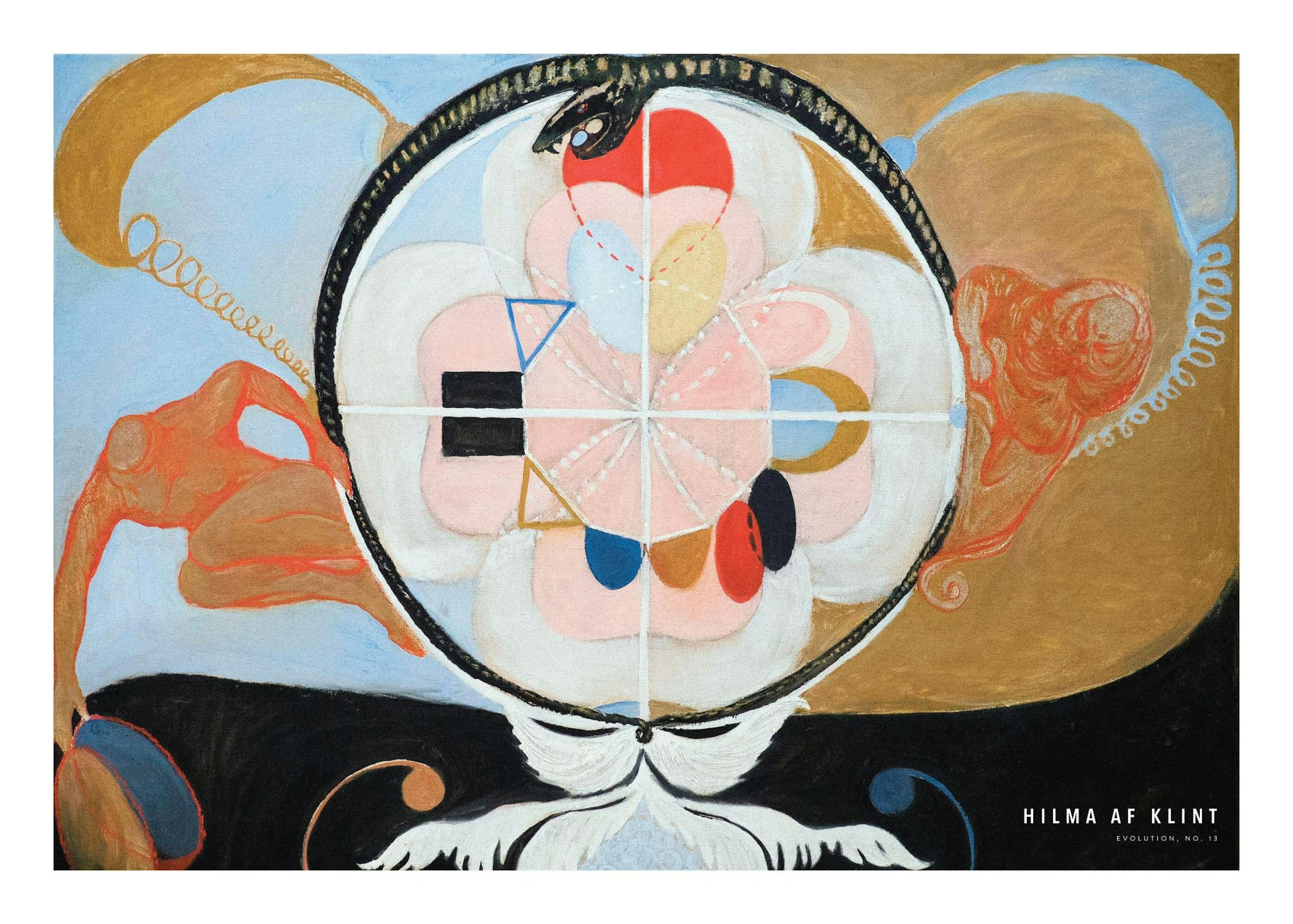 Print - Evolution, No.13 by Hilma af Klint 0