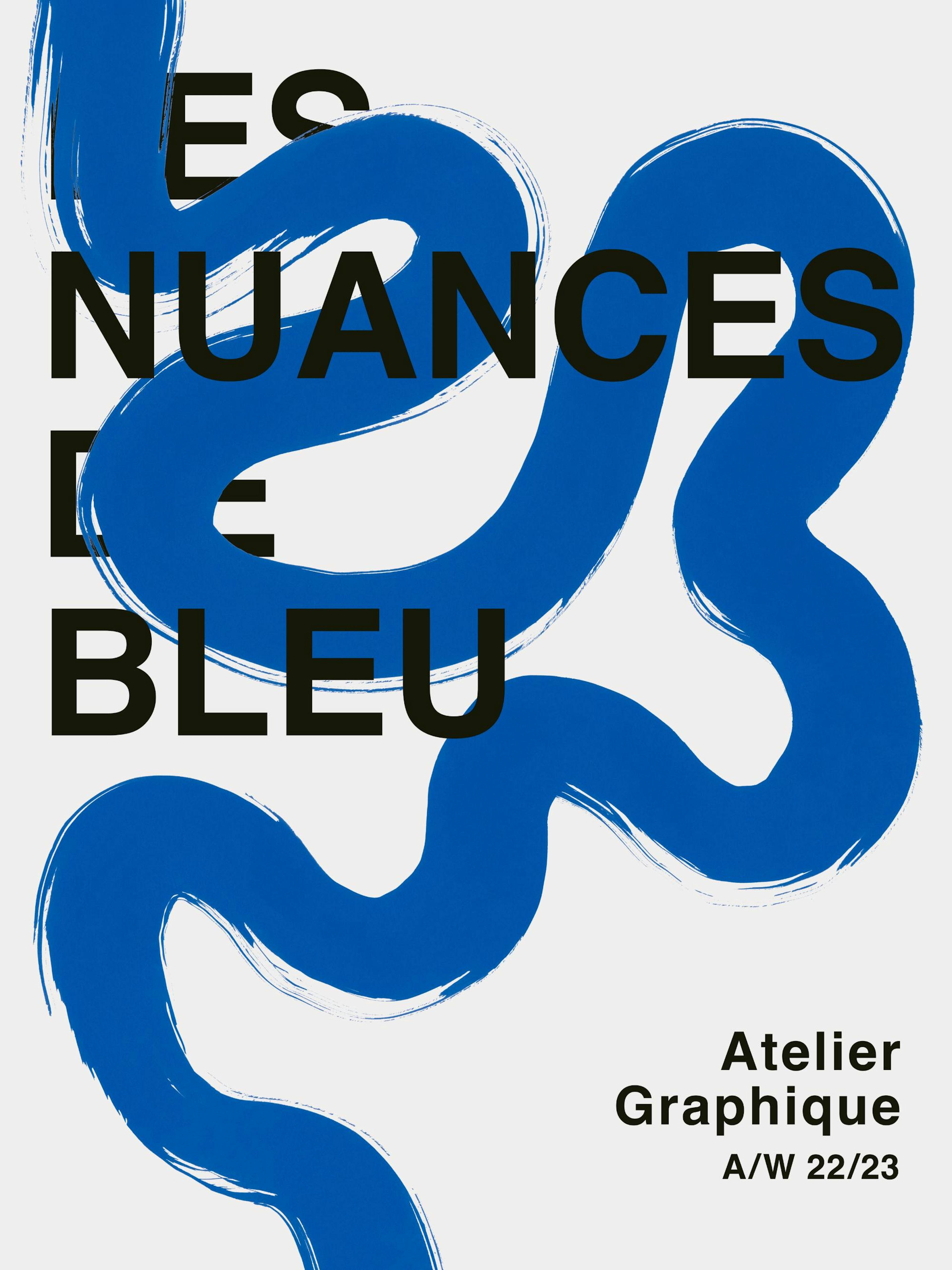 Les Nuances de Bleu Poster 0