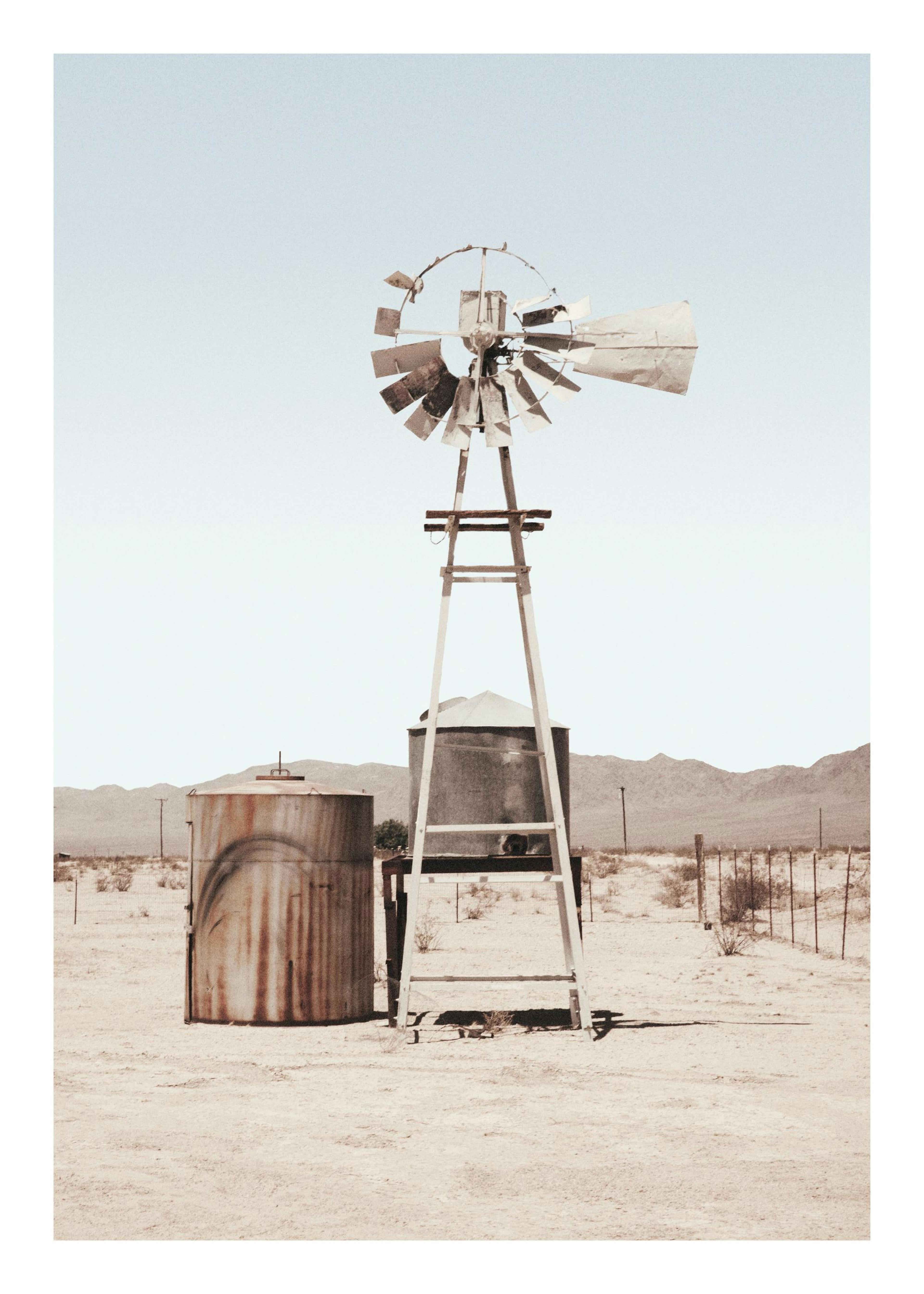 Sandy Windmill Affiche 0