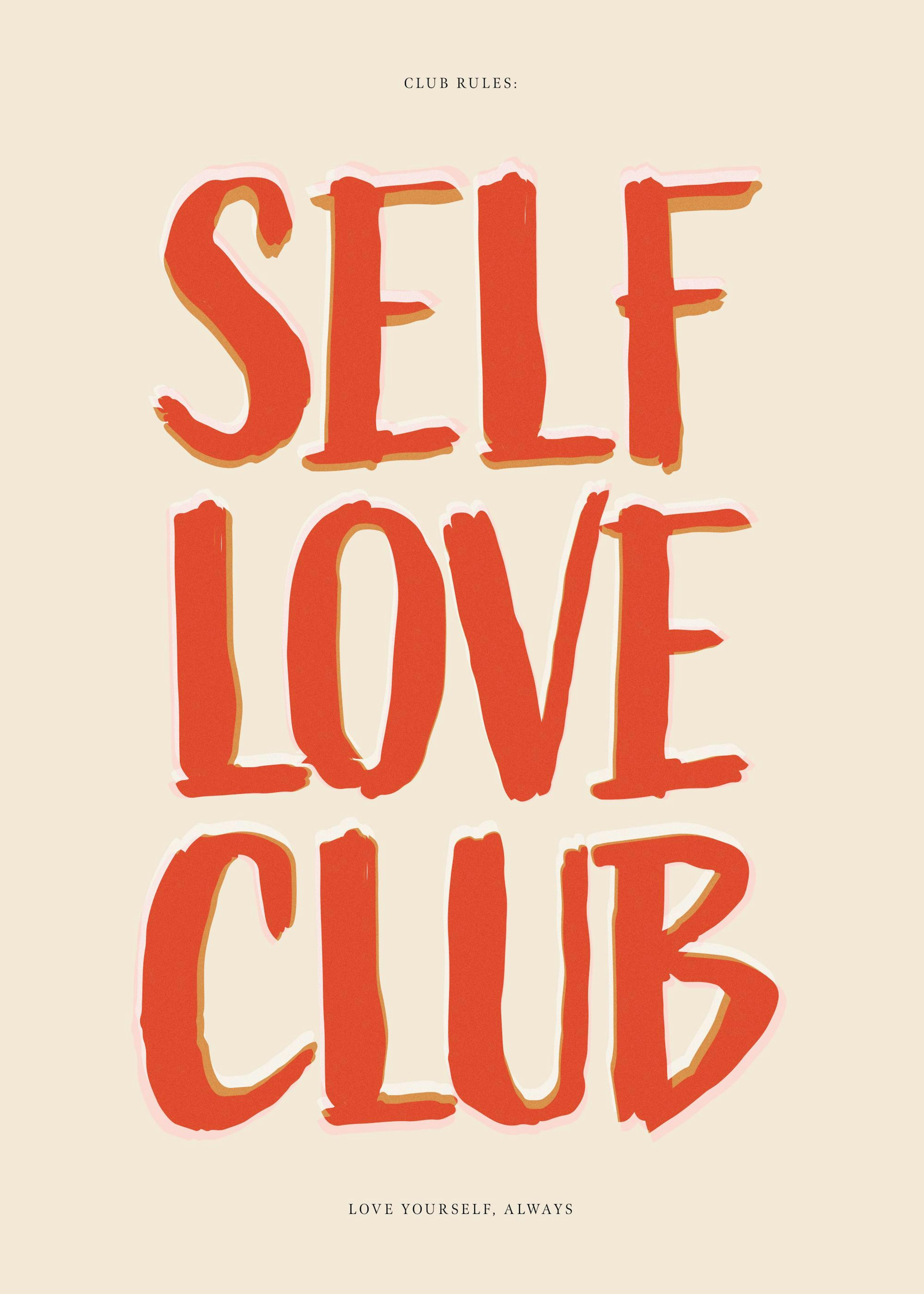 Self Love Club Juliste 0