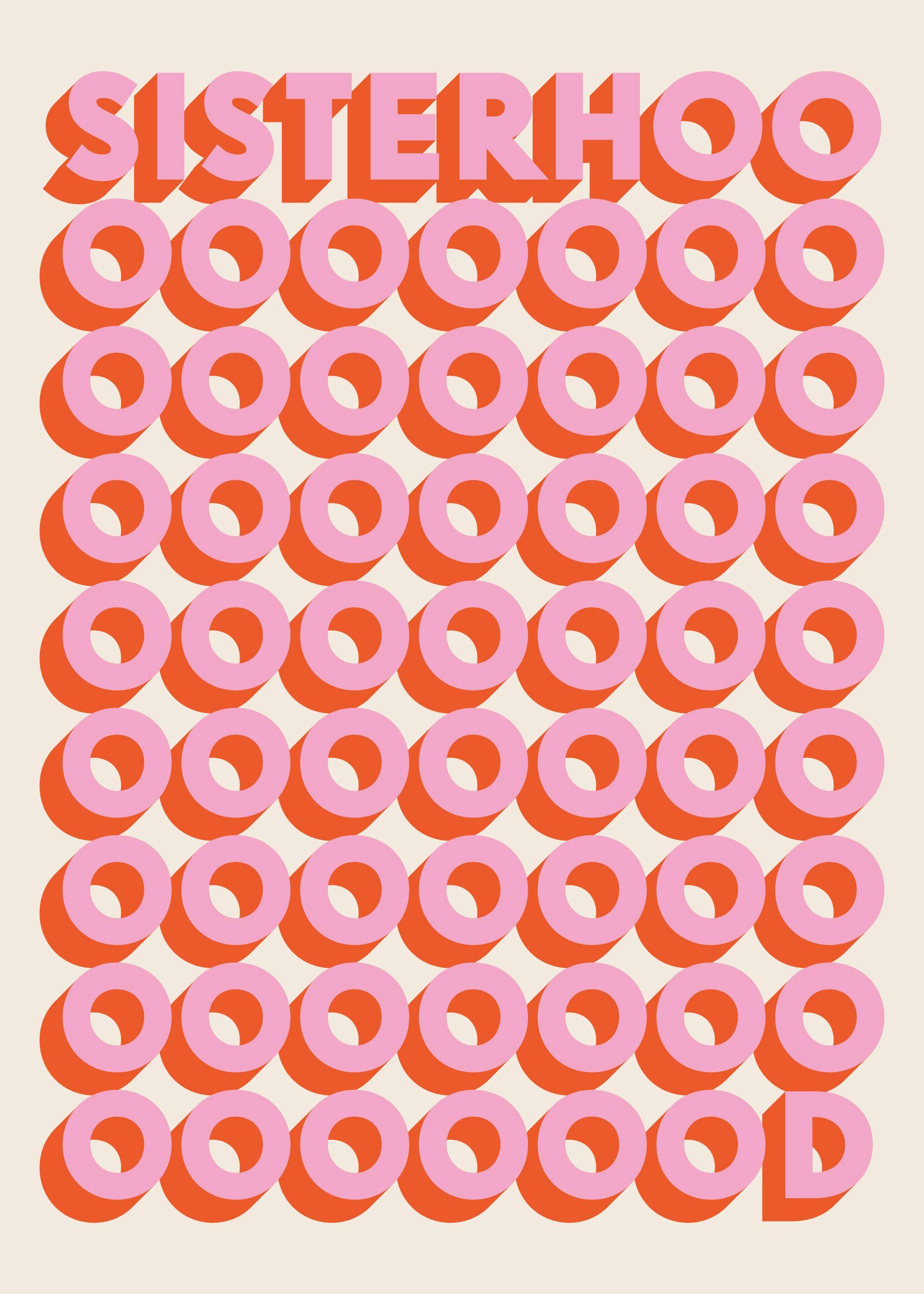 Pink Sisterhood Print 0
