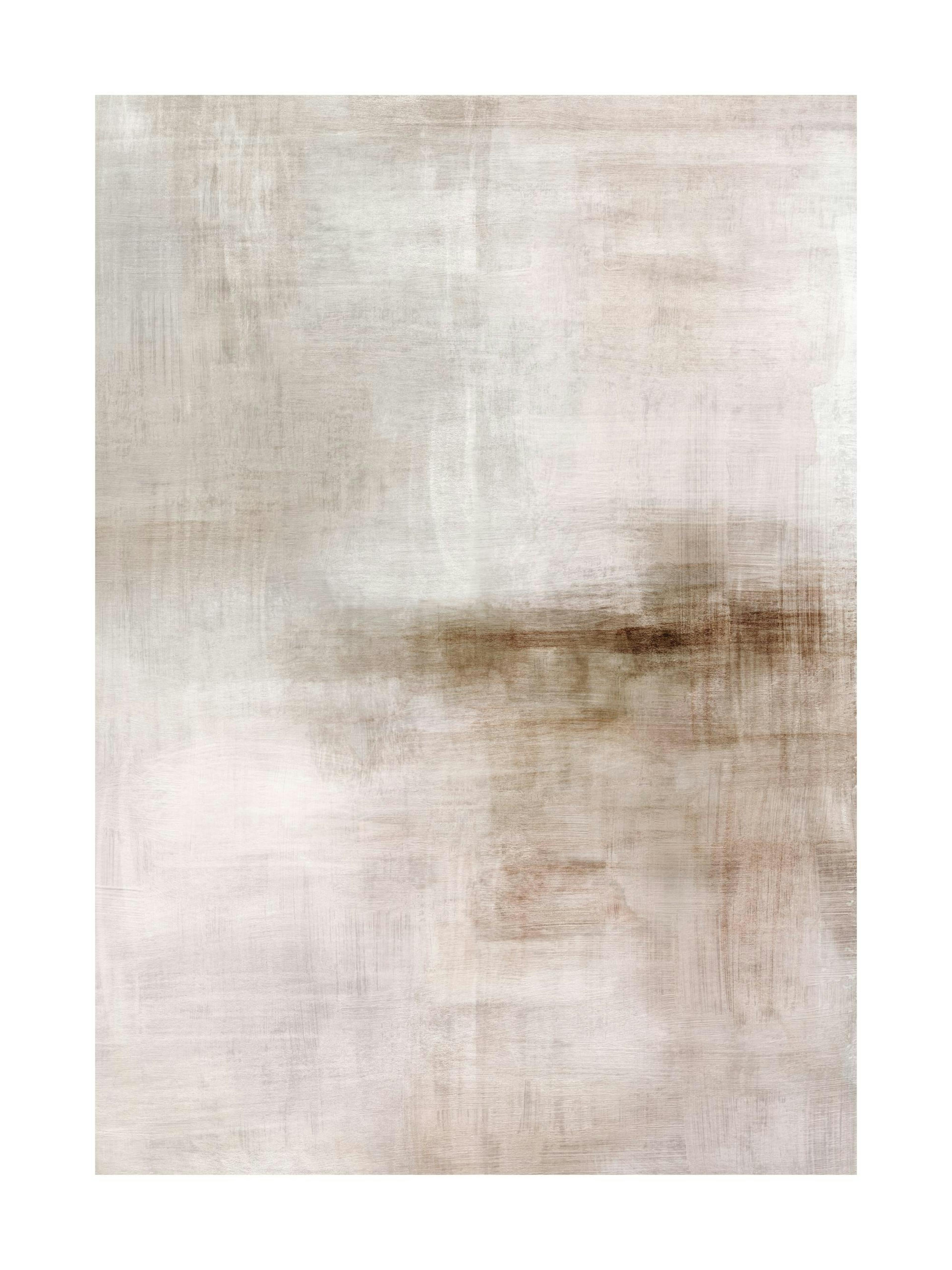 Beige Abstract Painting No1 Print