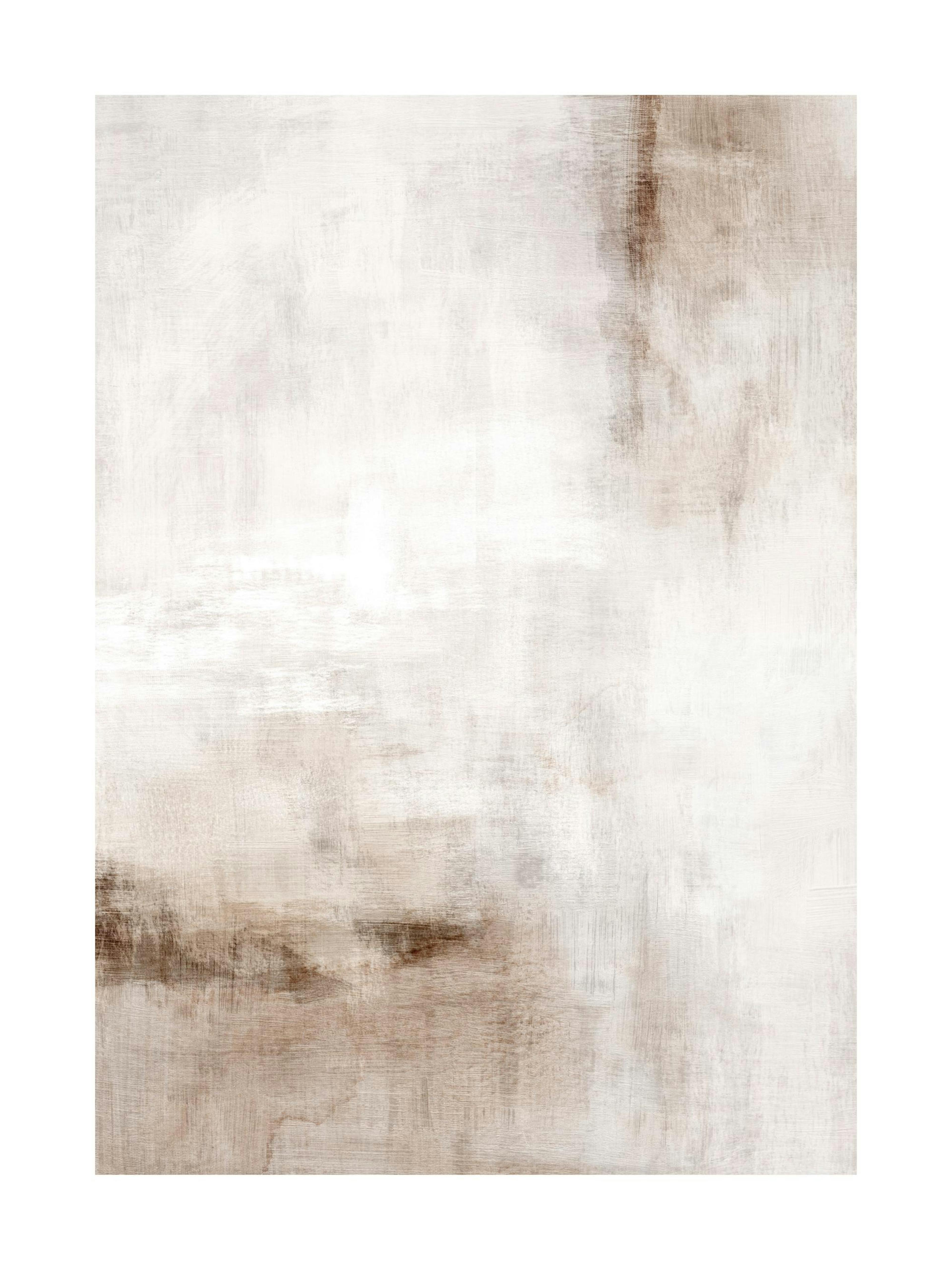 Beige Abstract Painting No2 Print
