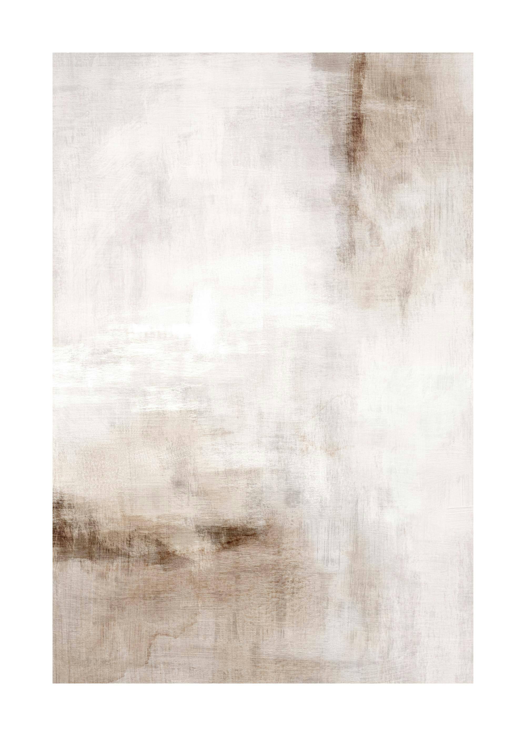 Beige Abstract Painting No2 Print 0