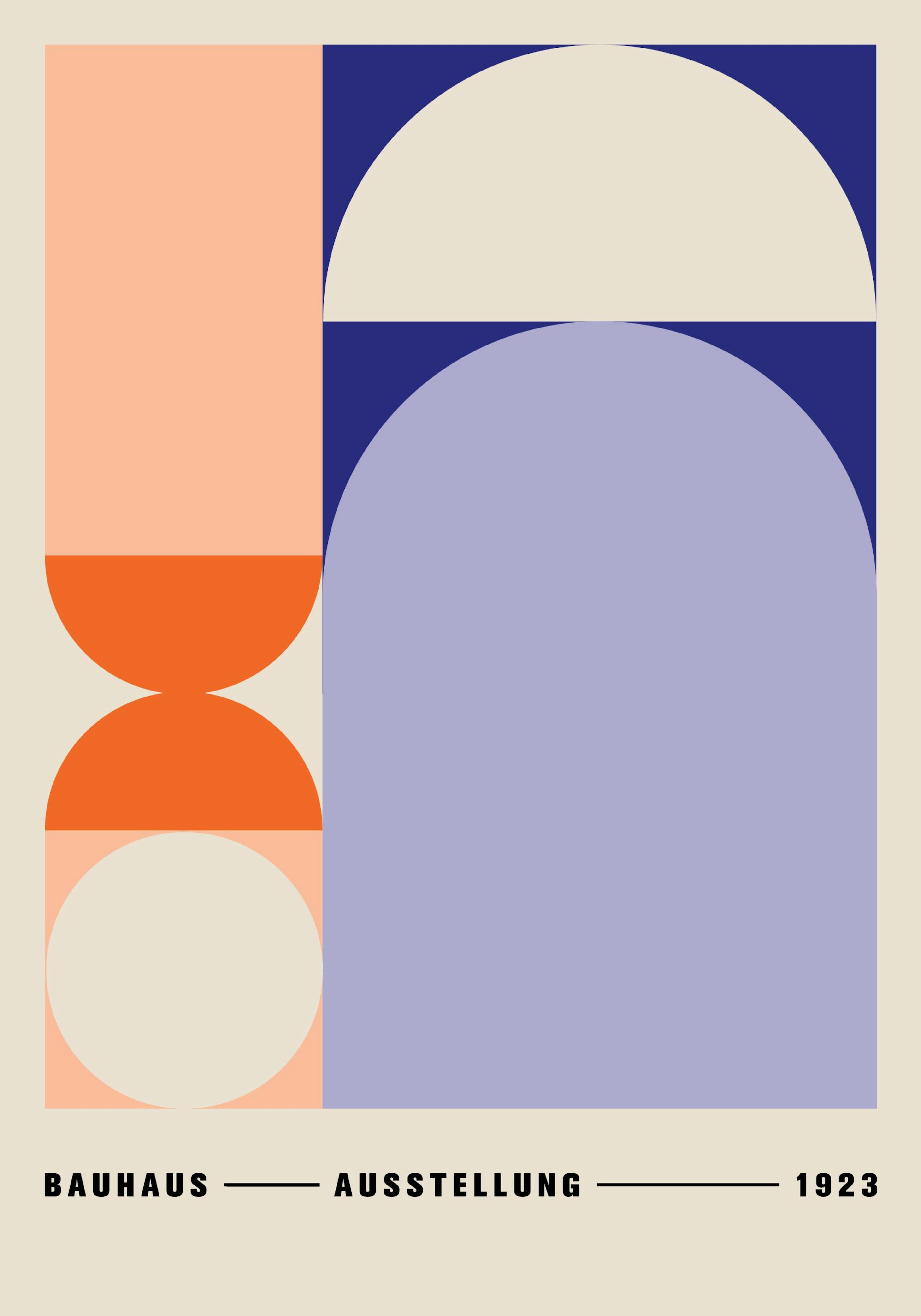 Bauhaus Ausstellung Poster
