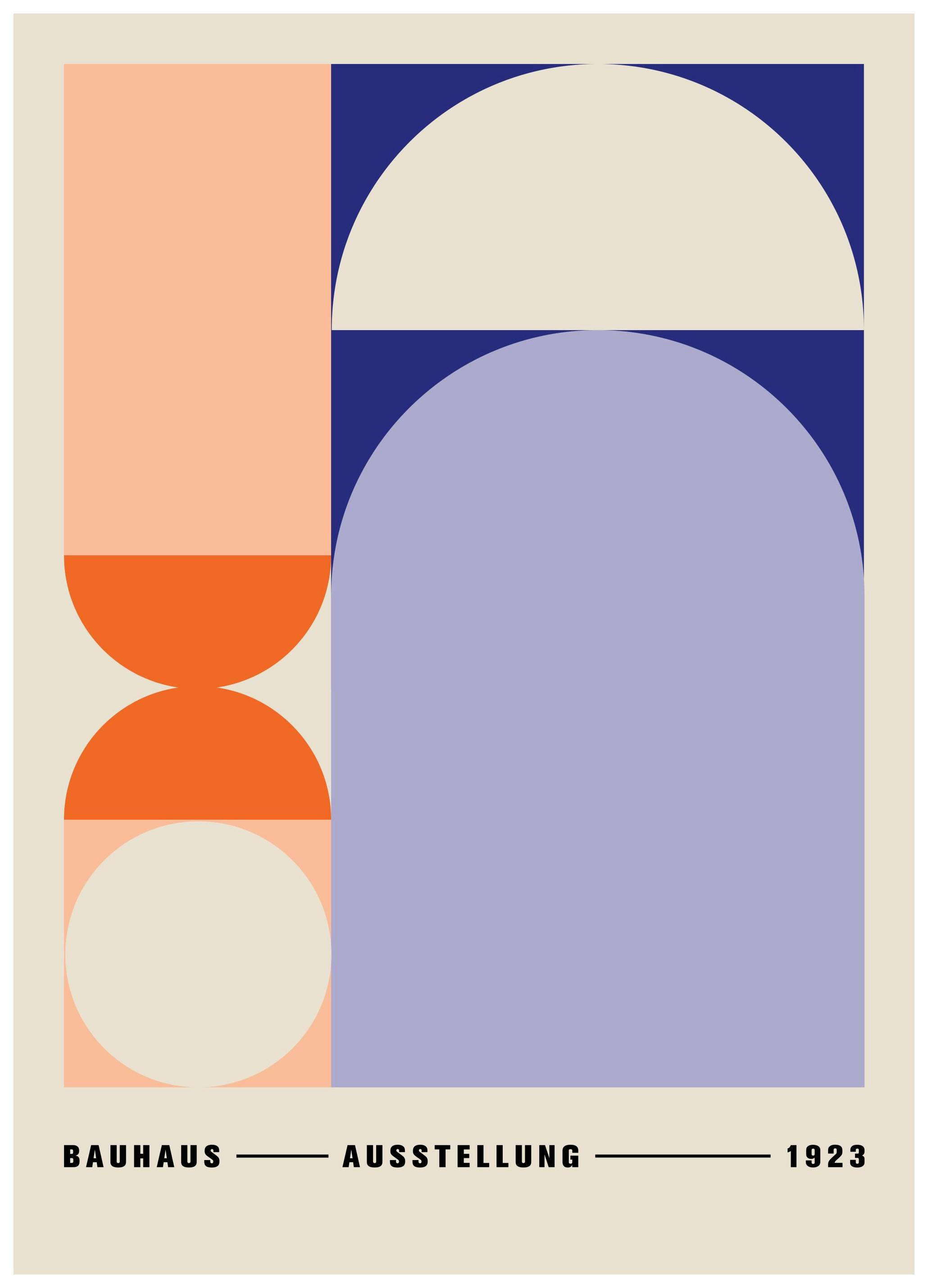 Bauhaus Ausstellung Print (30x40 cm)- Bauhaus Posters