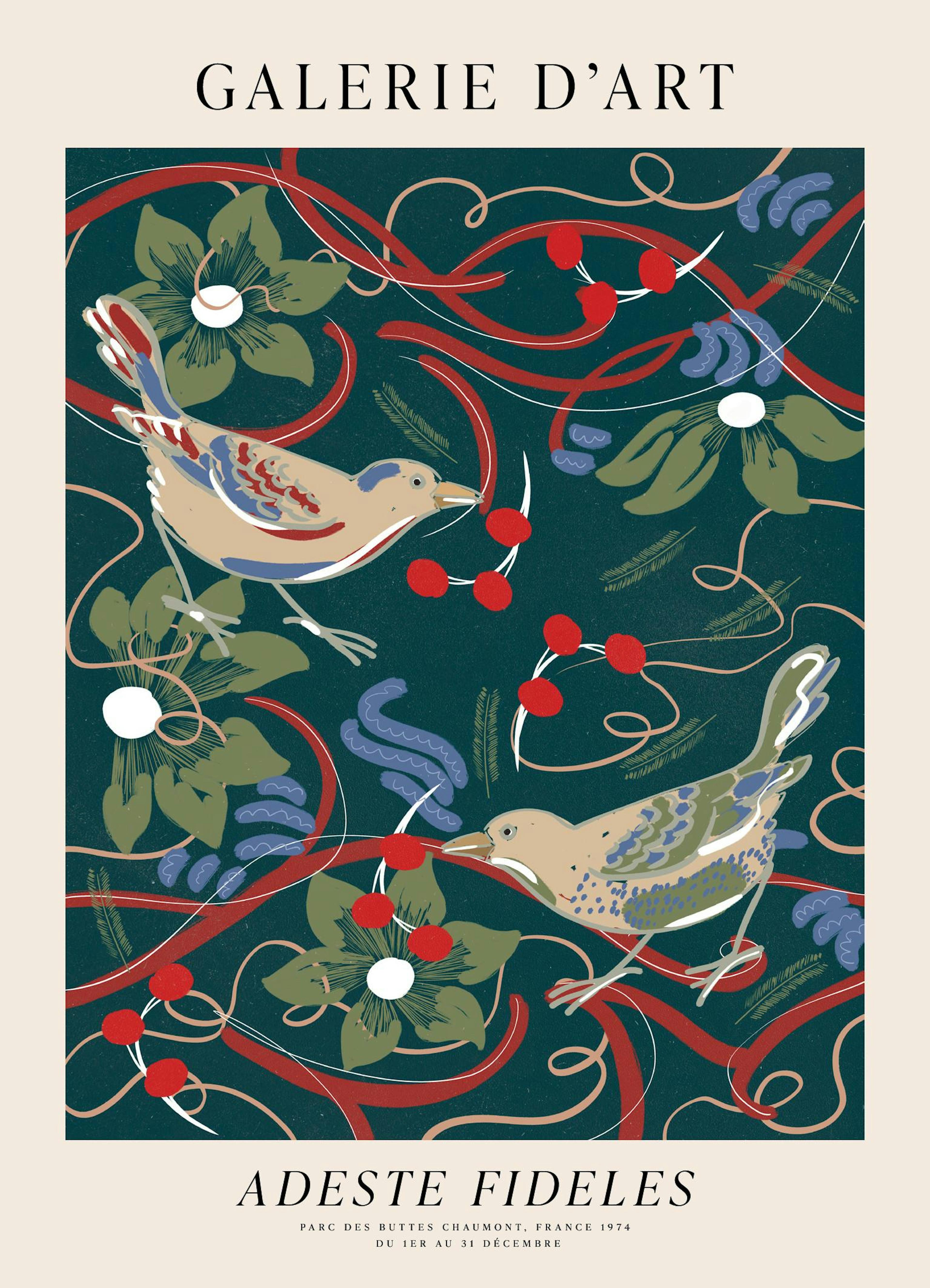 Holiday Pattern No1 Print