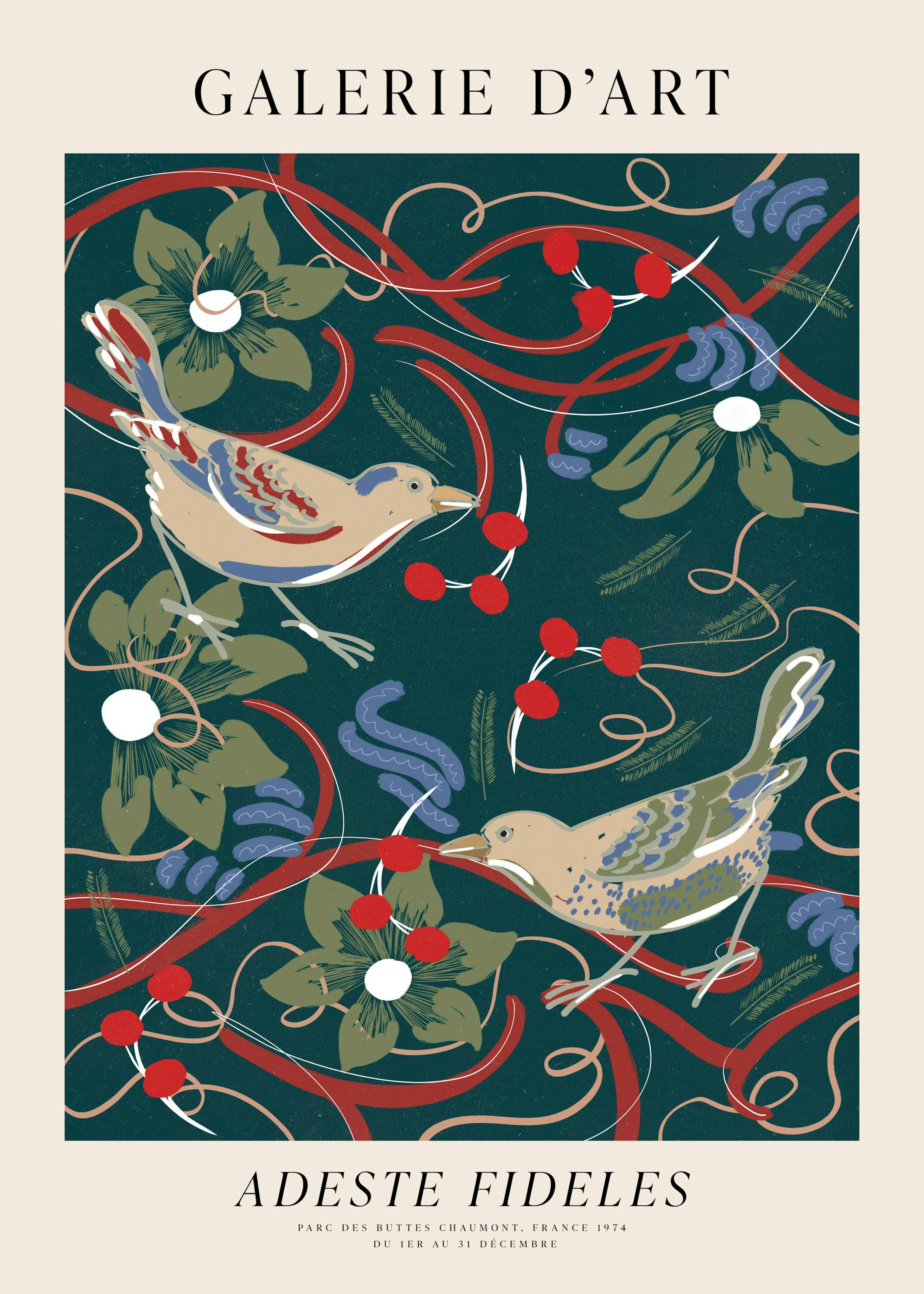 Holiday Pattern No1 Poster 0