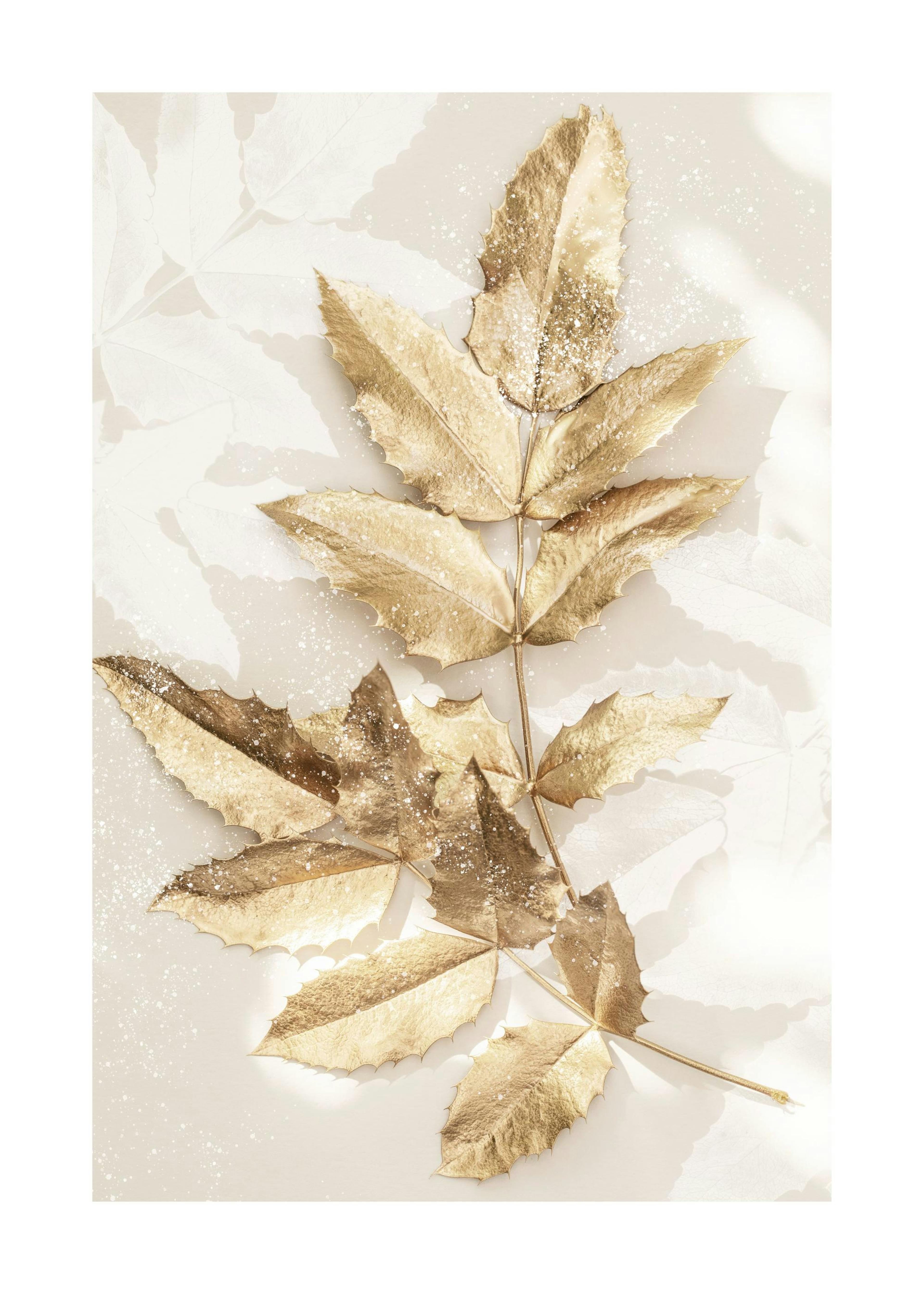 Golden Leaves No2 Print 0