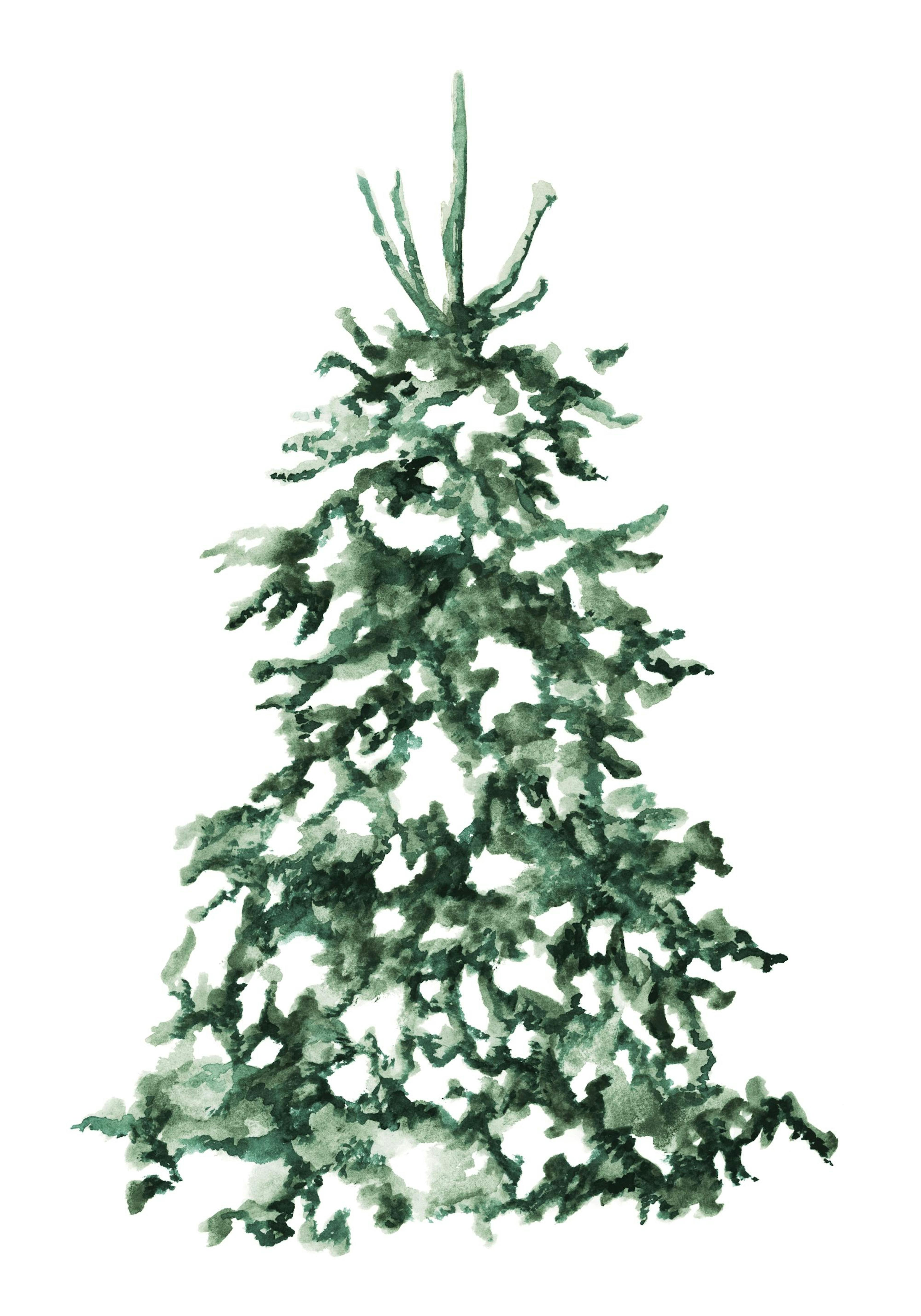 Holiday Tree Print