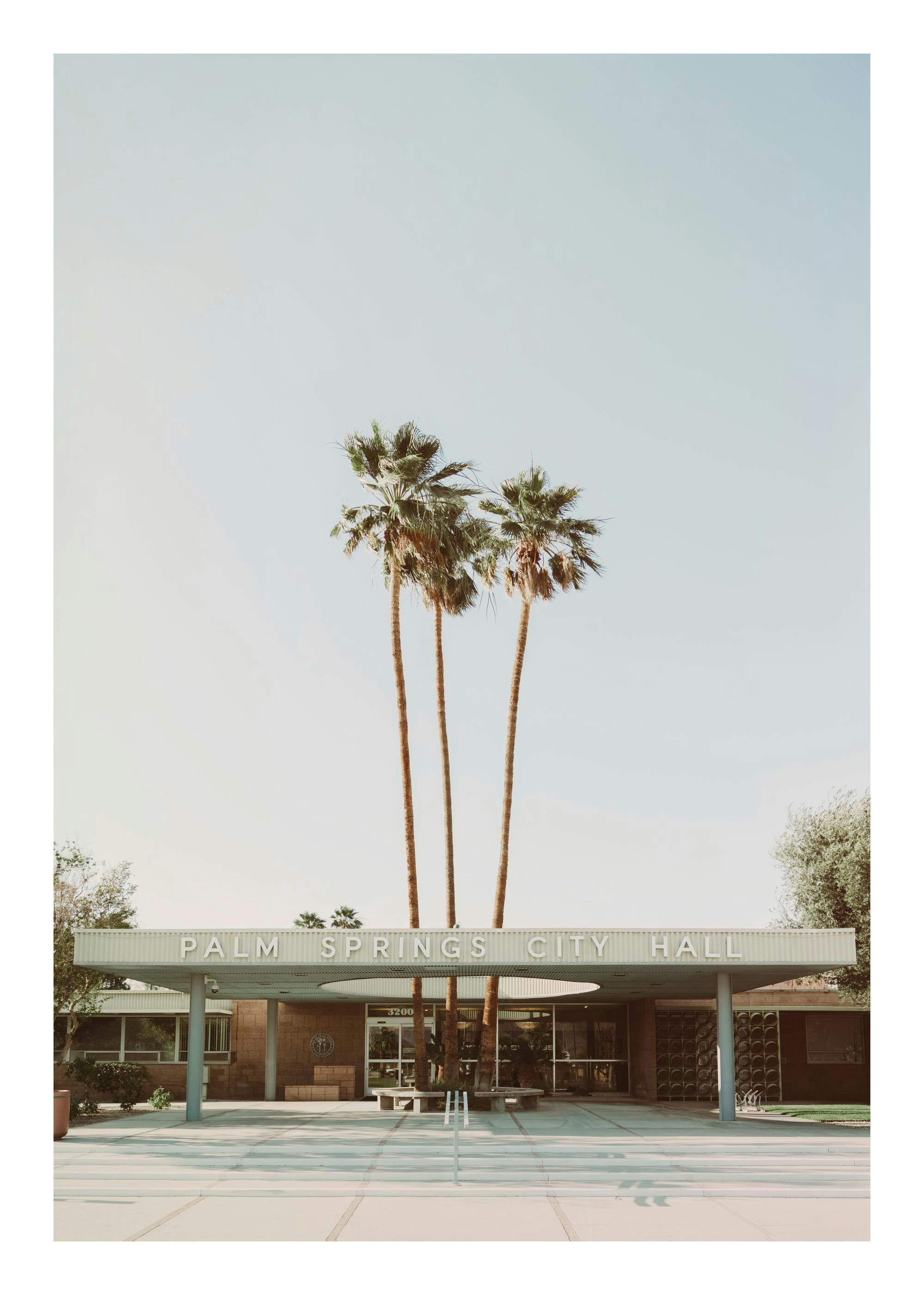 Palm Springs City Hall Plakat 0