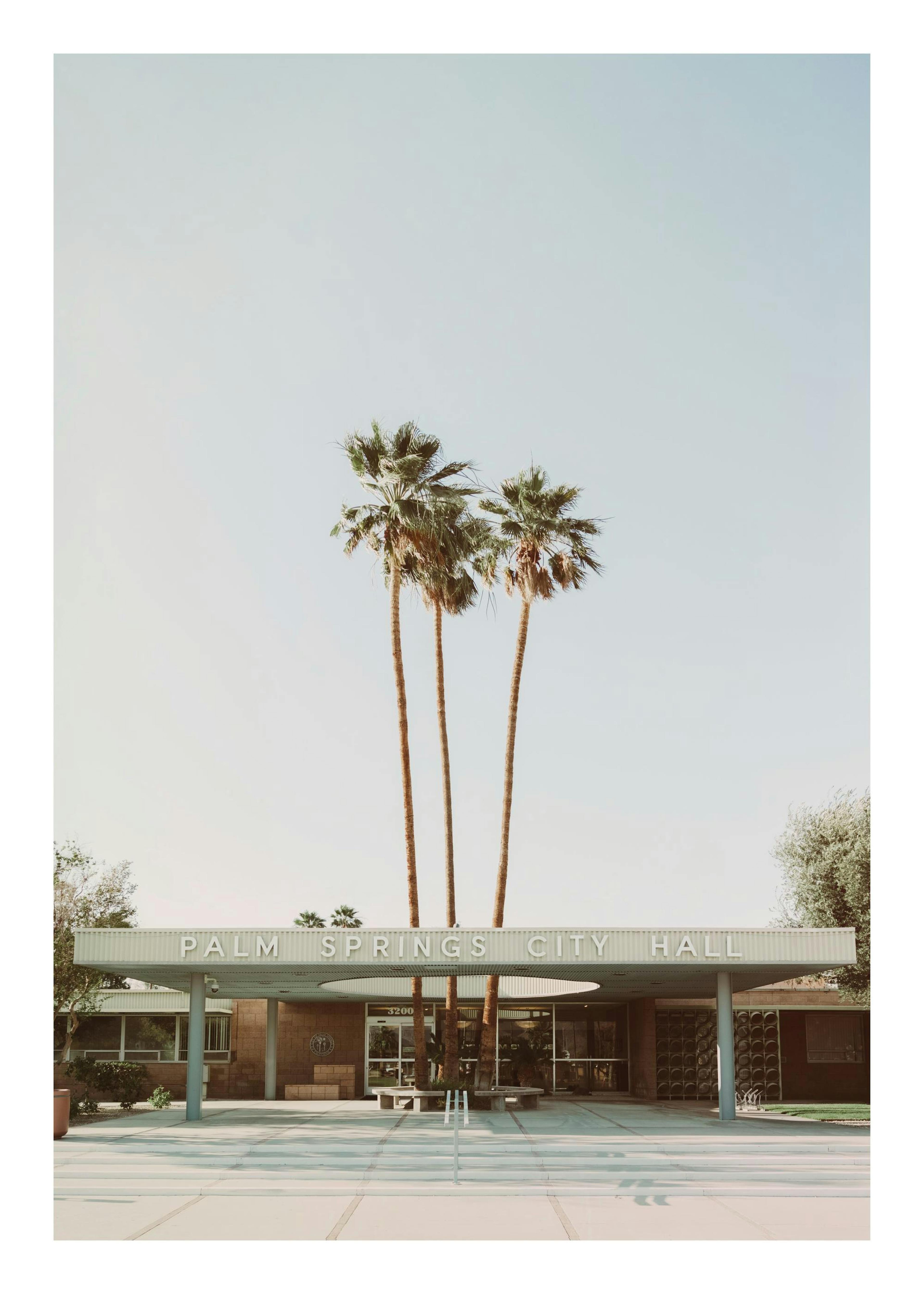 Palm Springs City Hall Poster 0