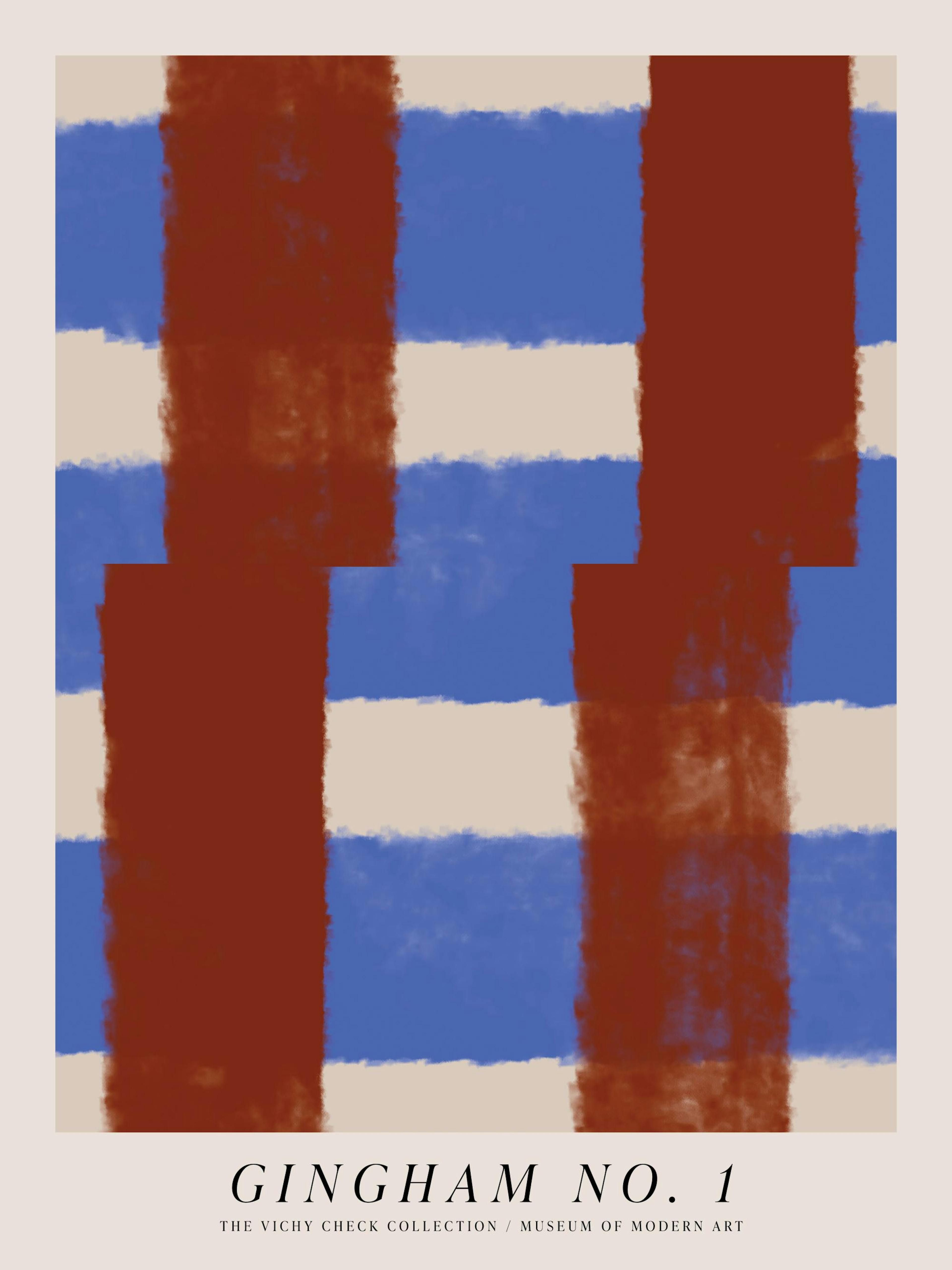Gingham No1 Poster