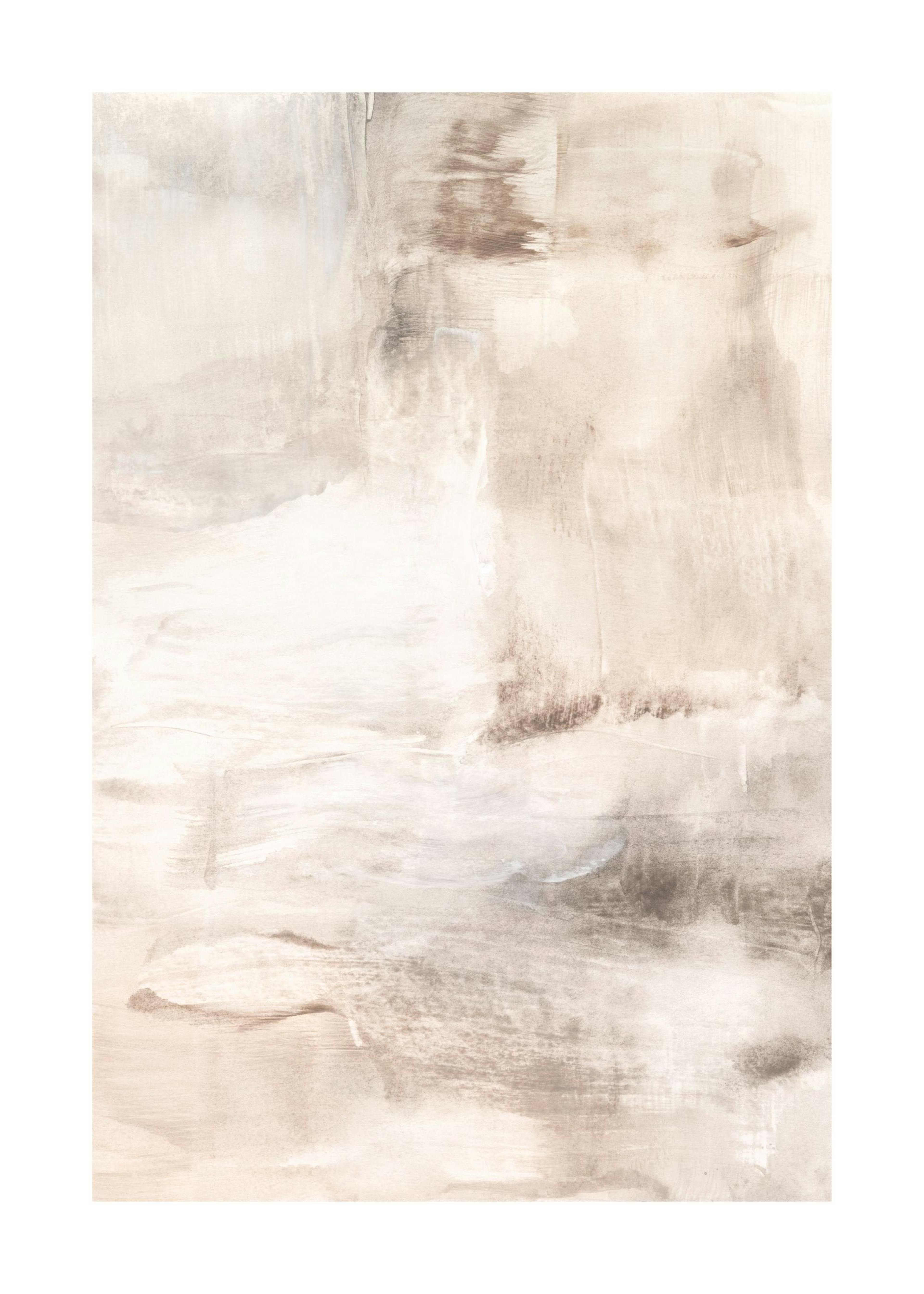 Soft Beige Painting No1 Print 0