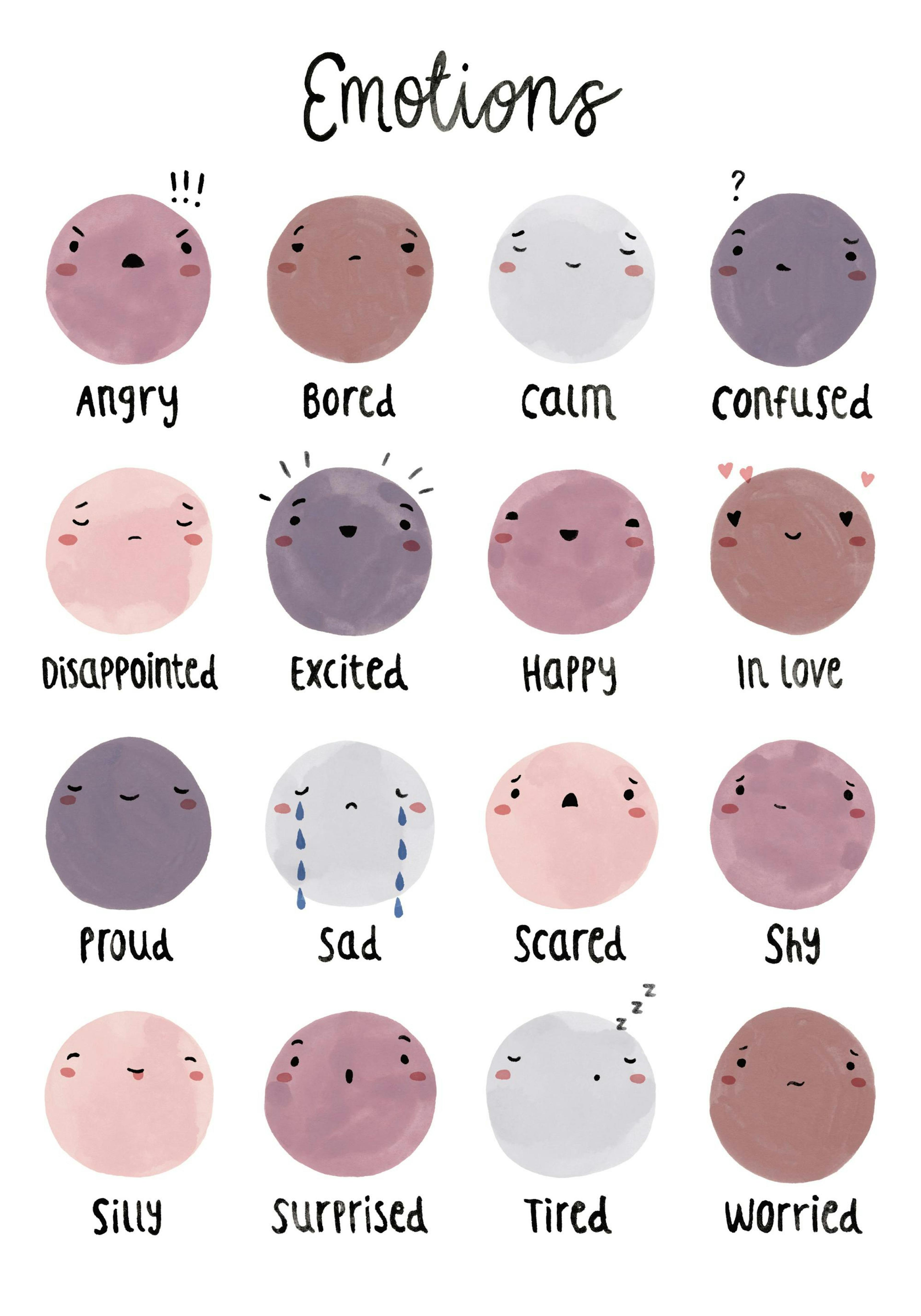 Emotions Print