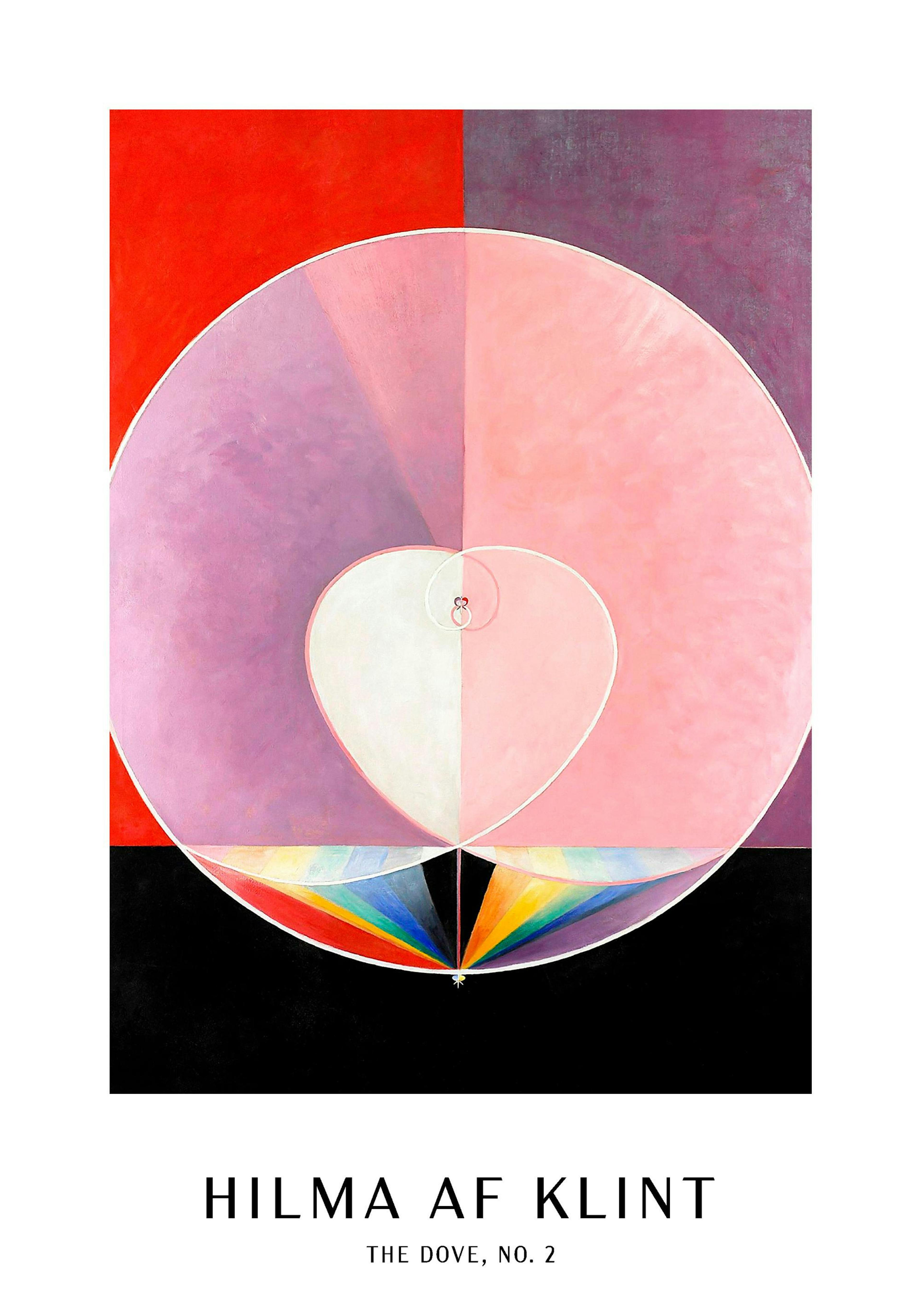 Print - The Dove, No. 2 By Hilma af Klint