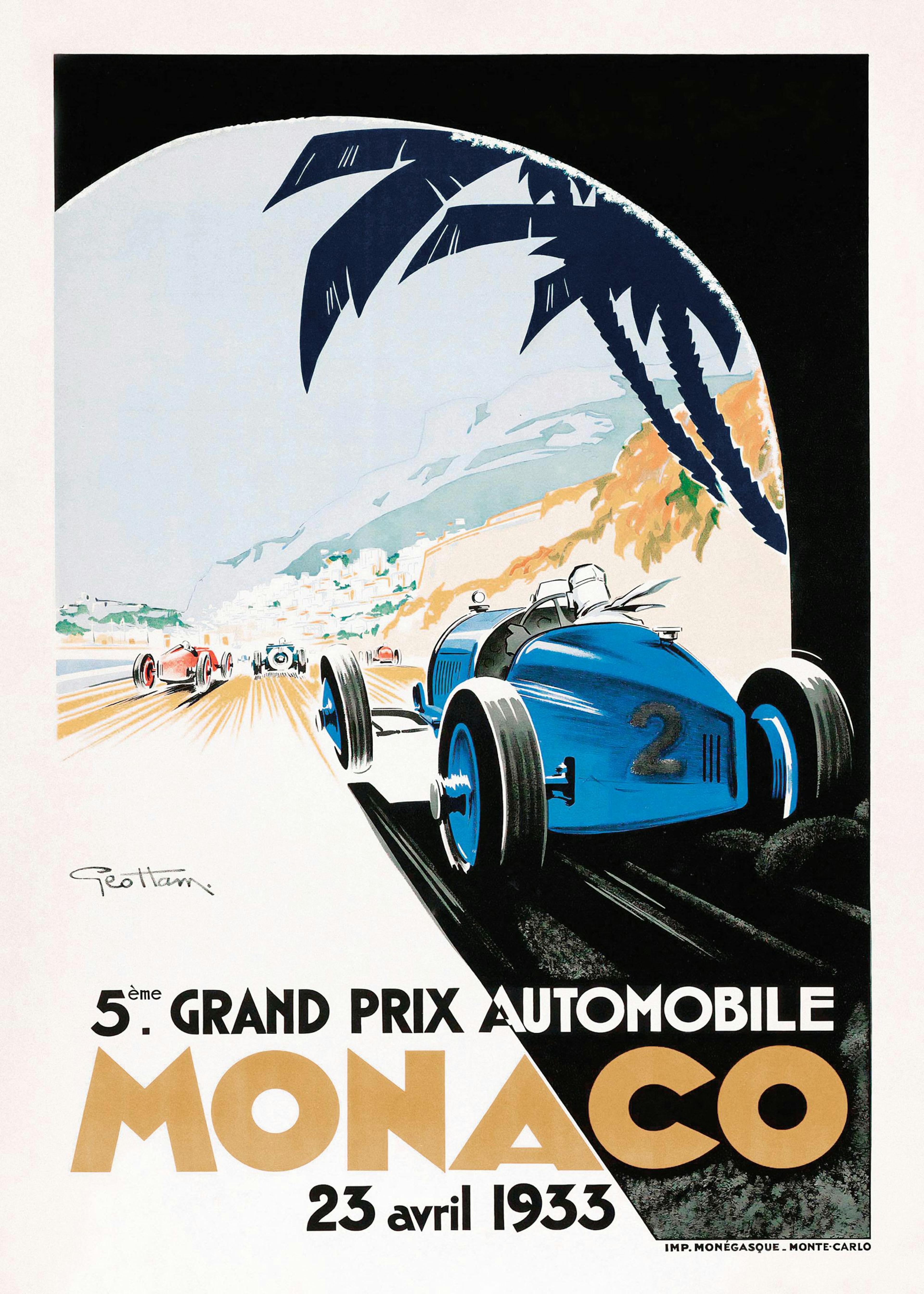 Monaco Grand Prix Print 0