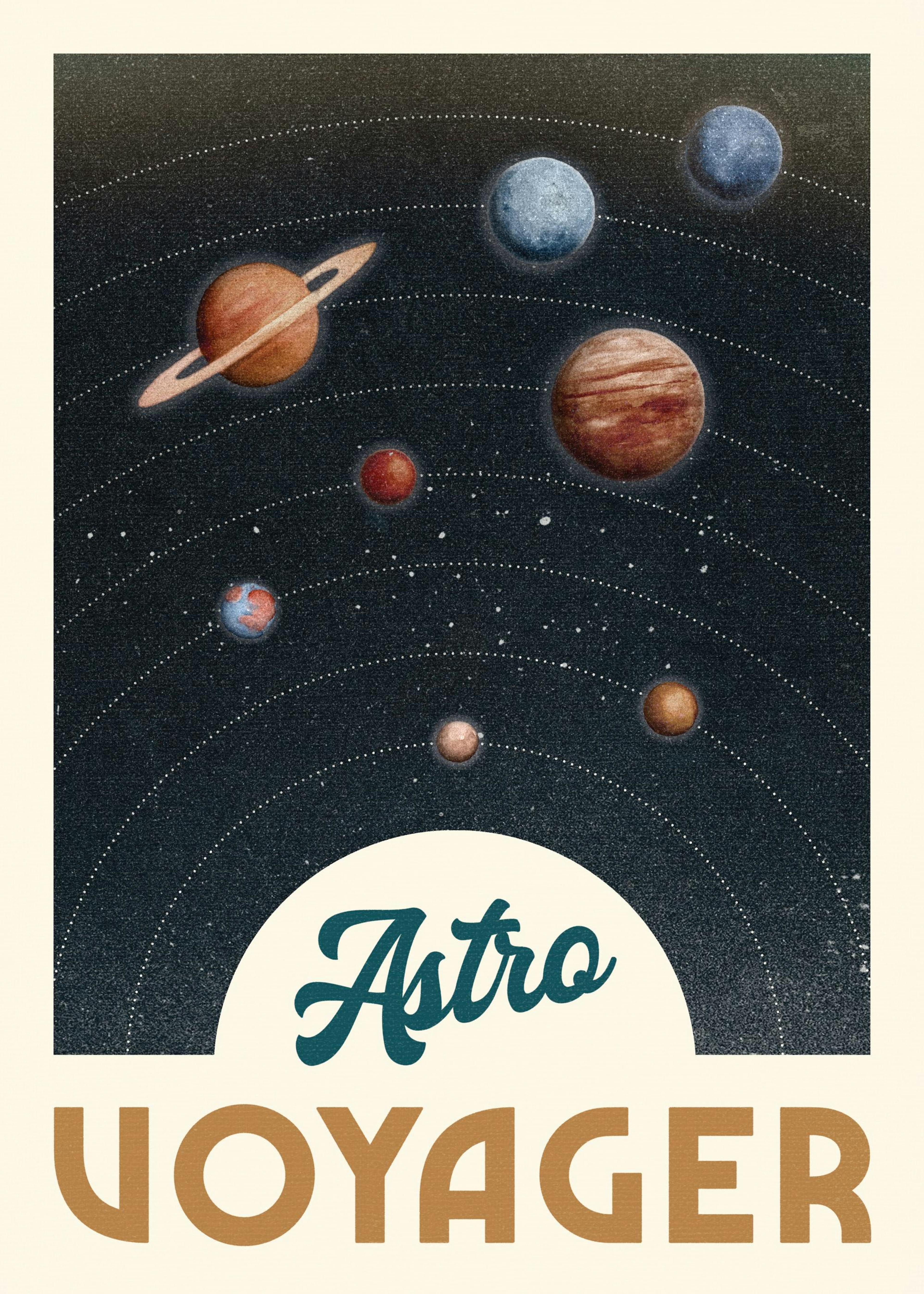 Astro Voyager Affiche 0