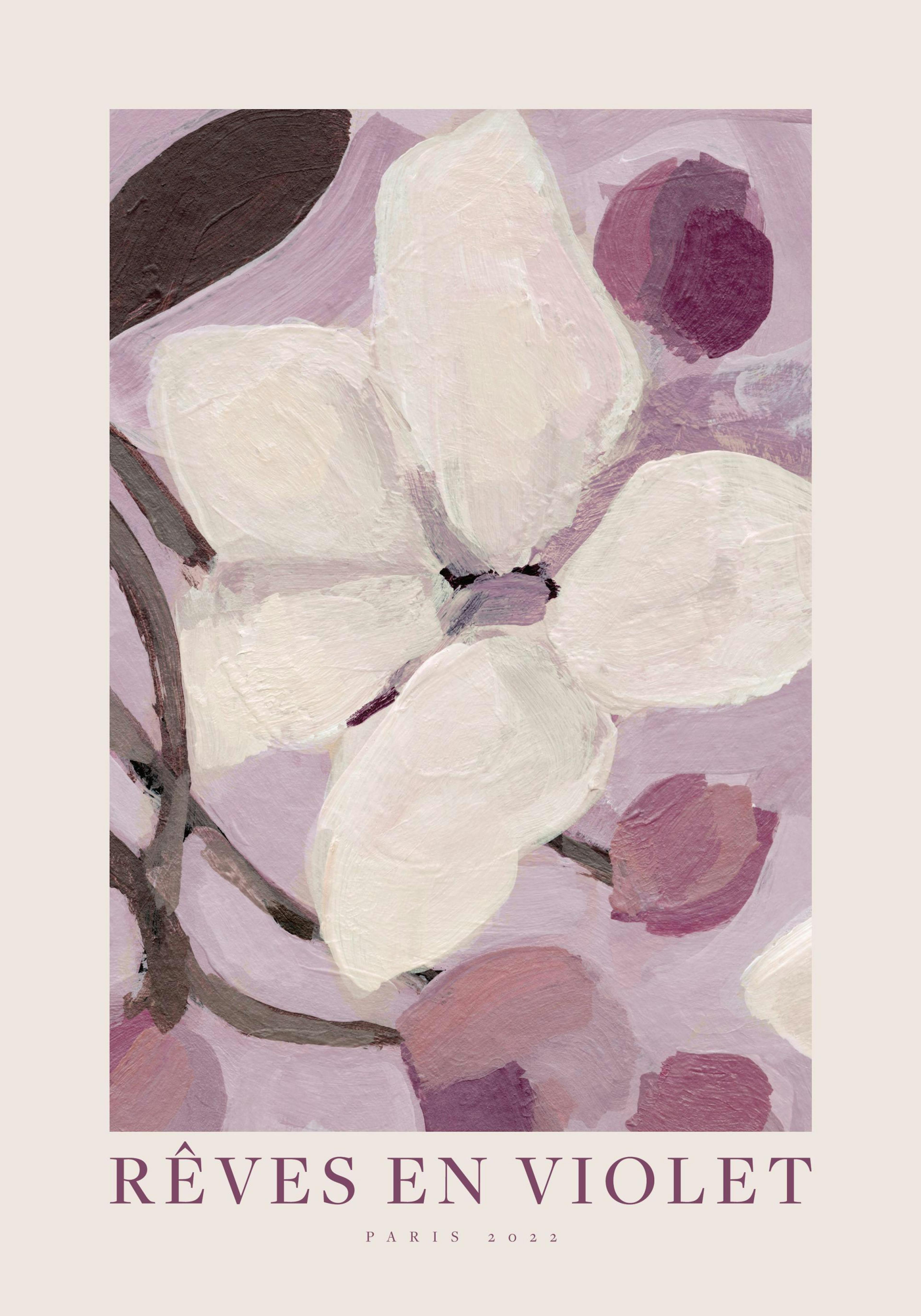 Rêves en Violet Poster