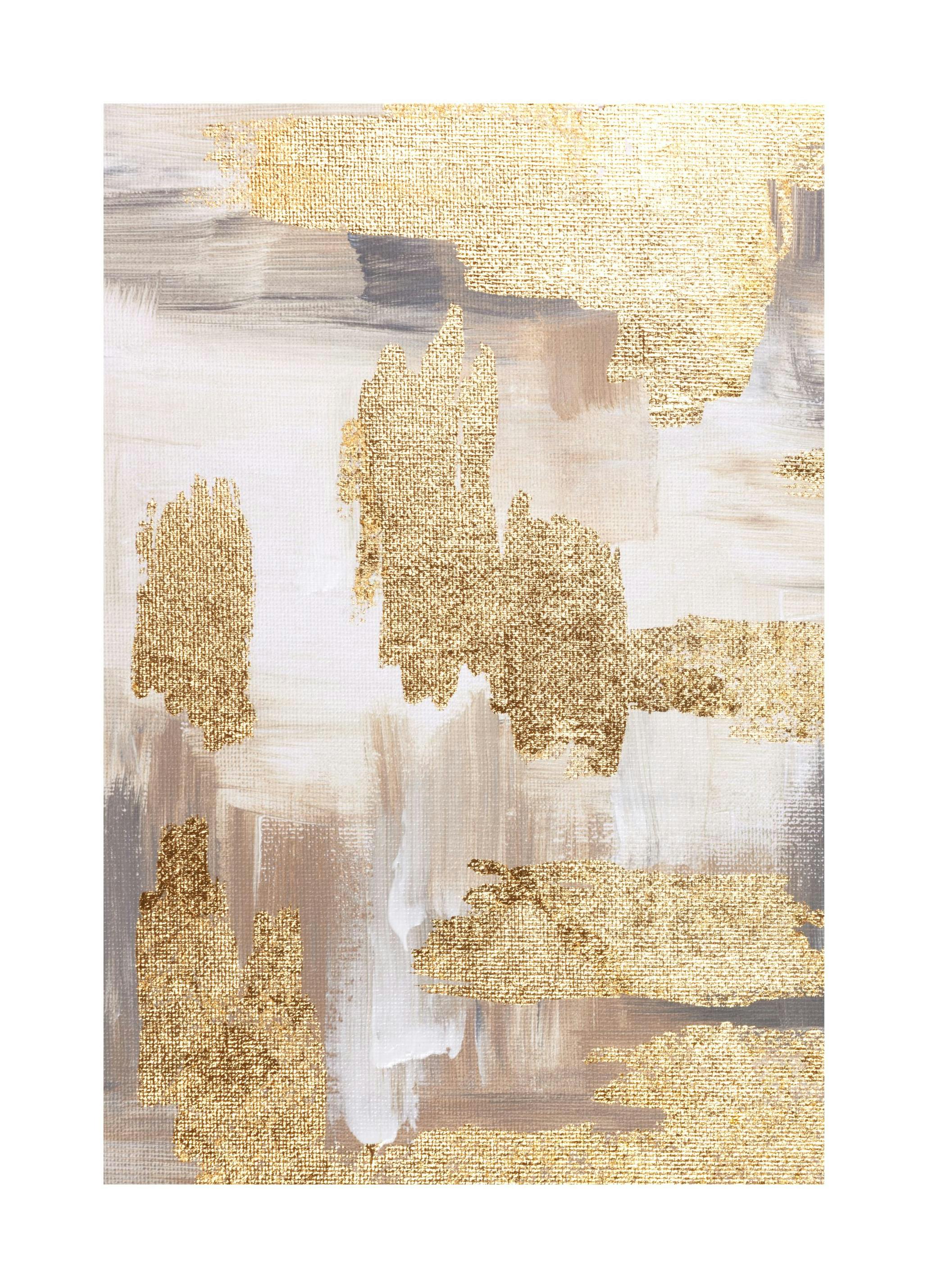 Golden Painting No1 Print (50x70 cm)