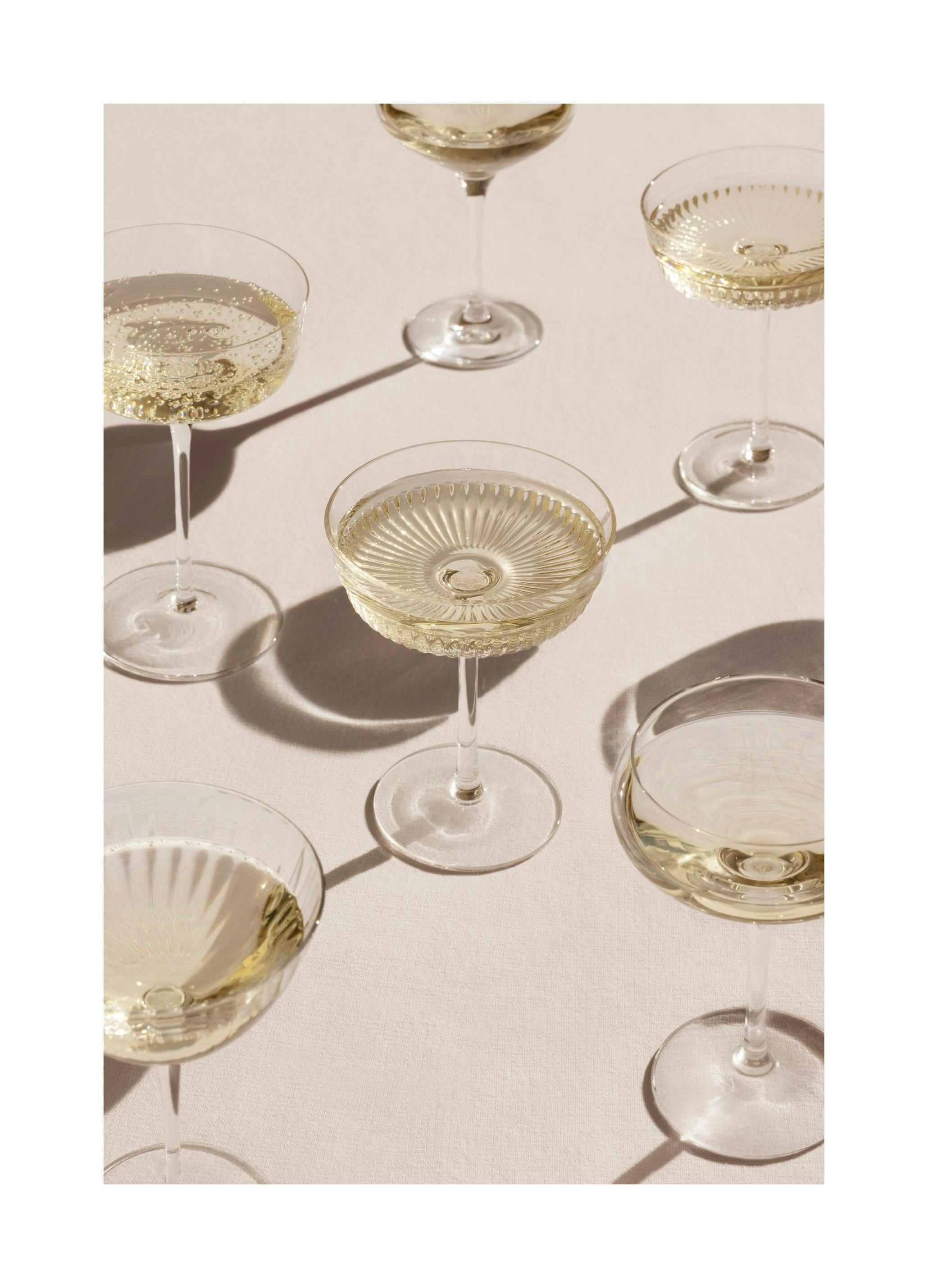 Glasses of Champagne Print (50x70 cm)