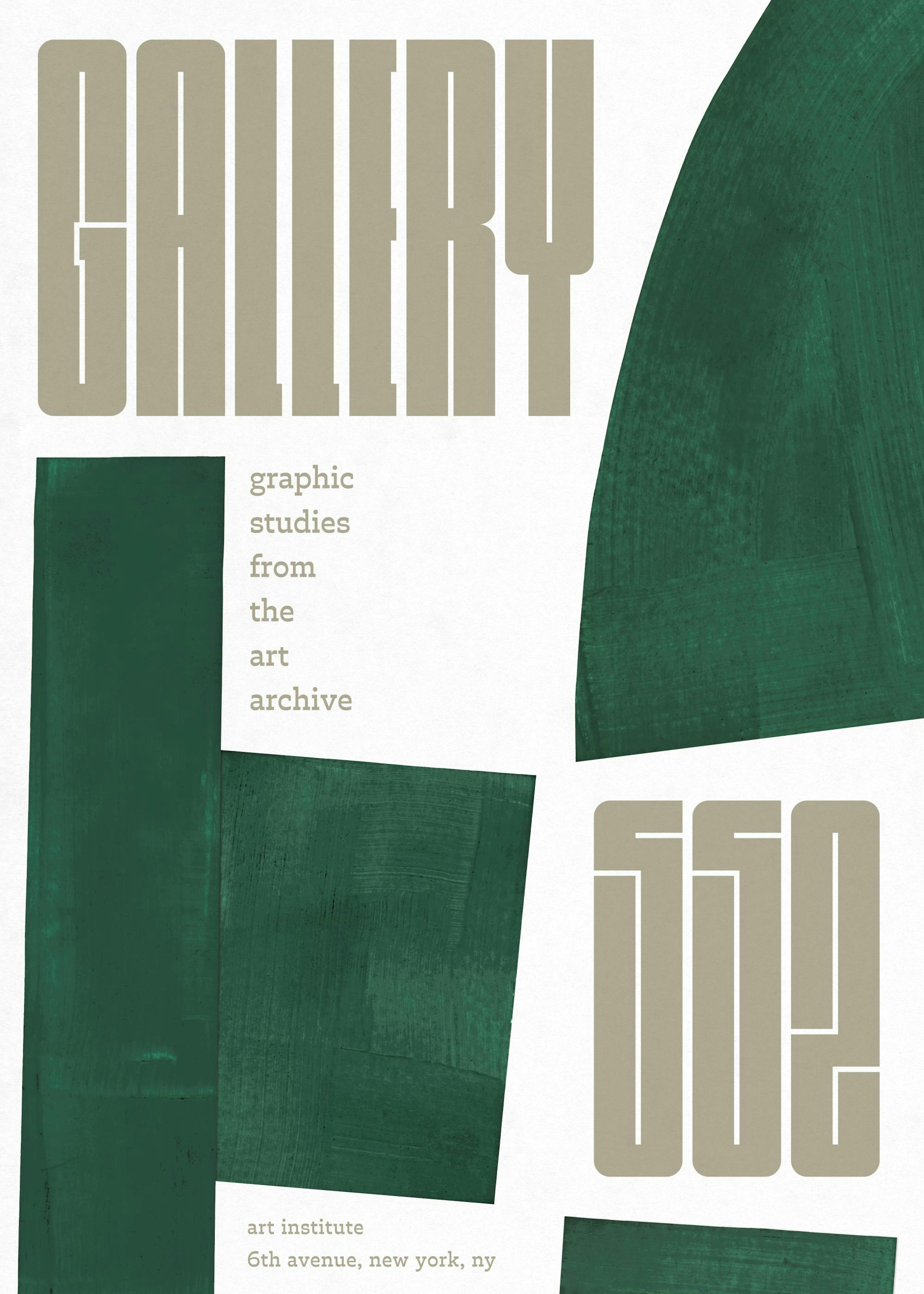 Gallery 552 Exhibition Poster 0