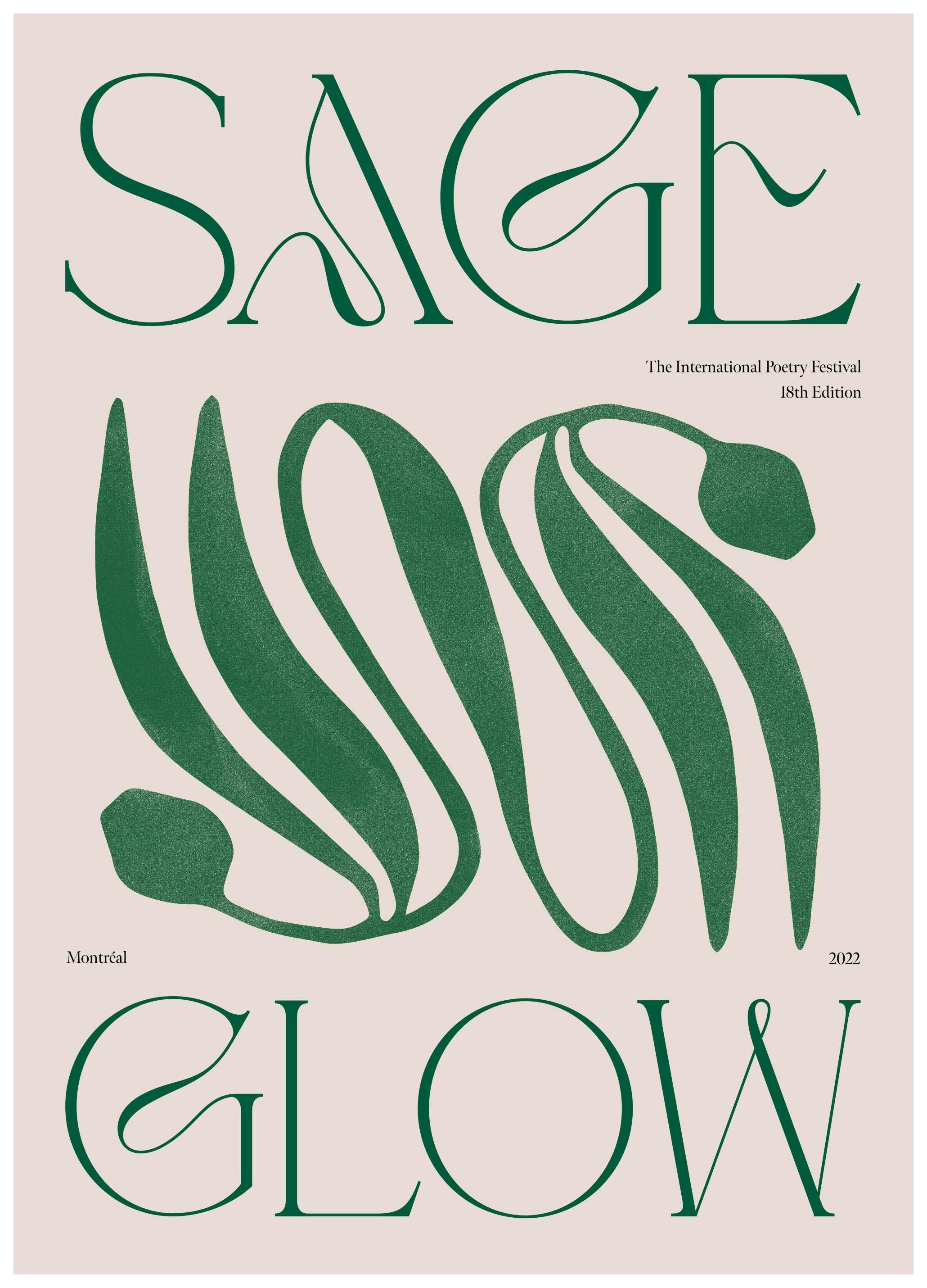 Sage Glow Affiche (50x70 cm)