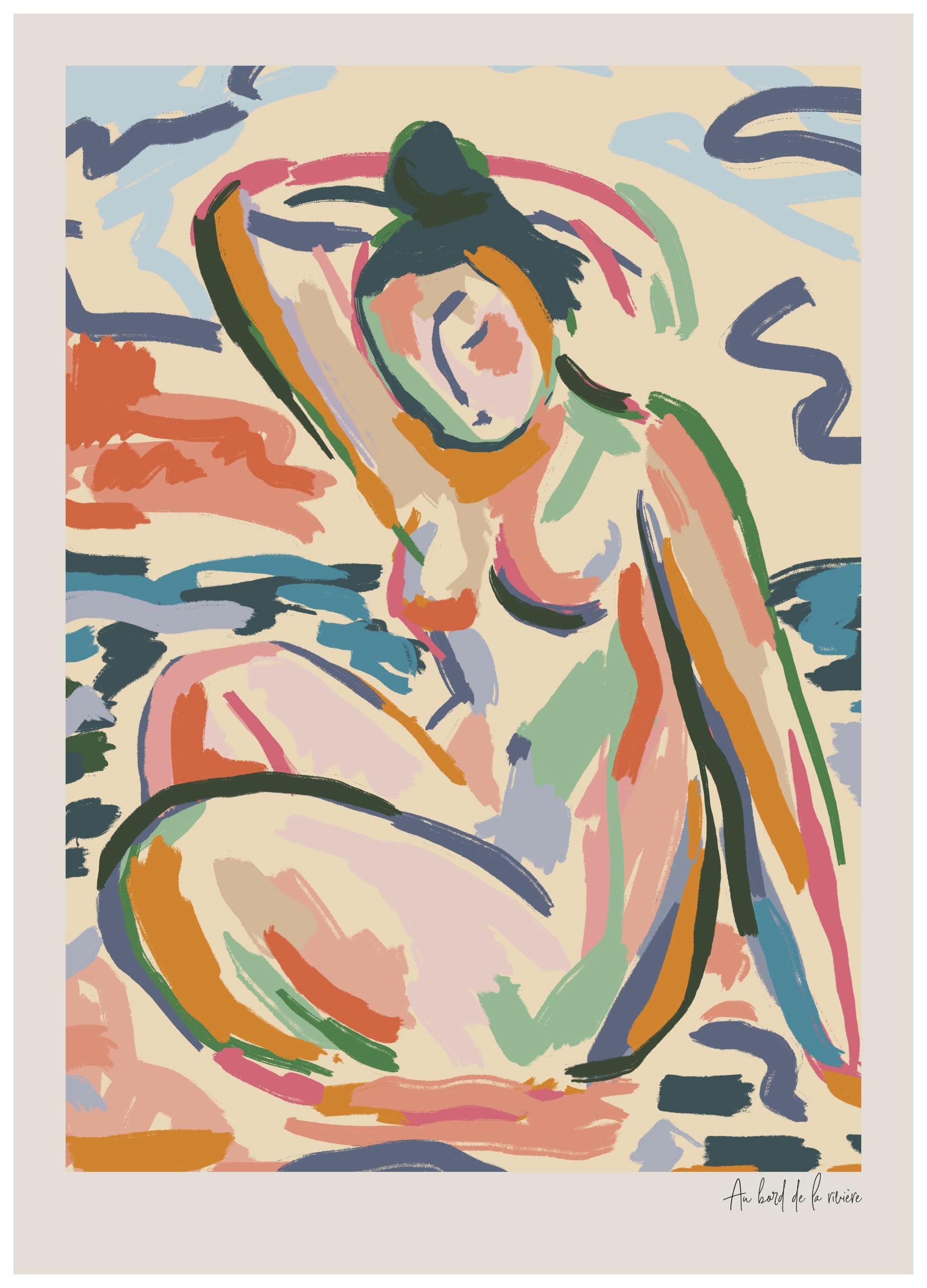 By the River Poster (50x70 cm)-Poster
