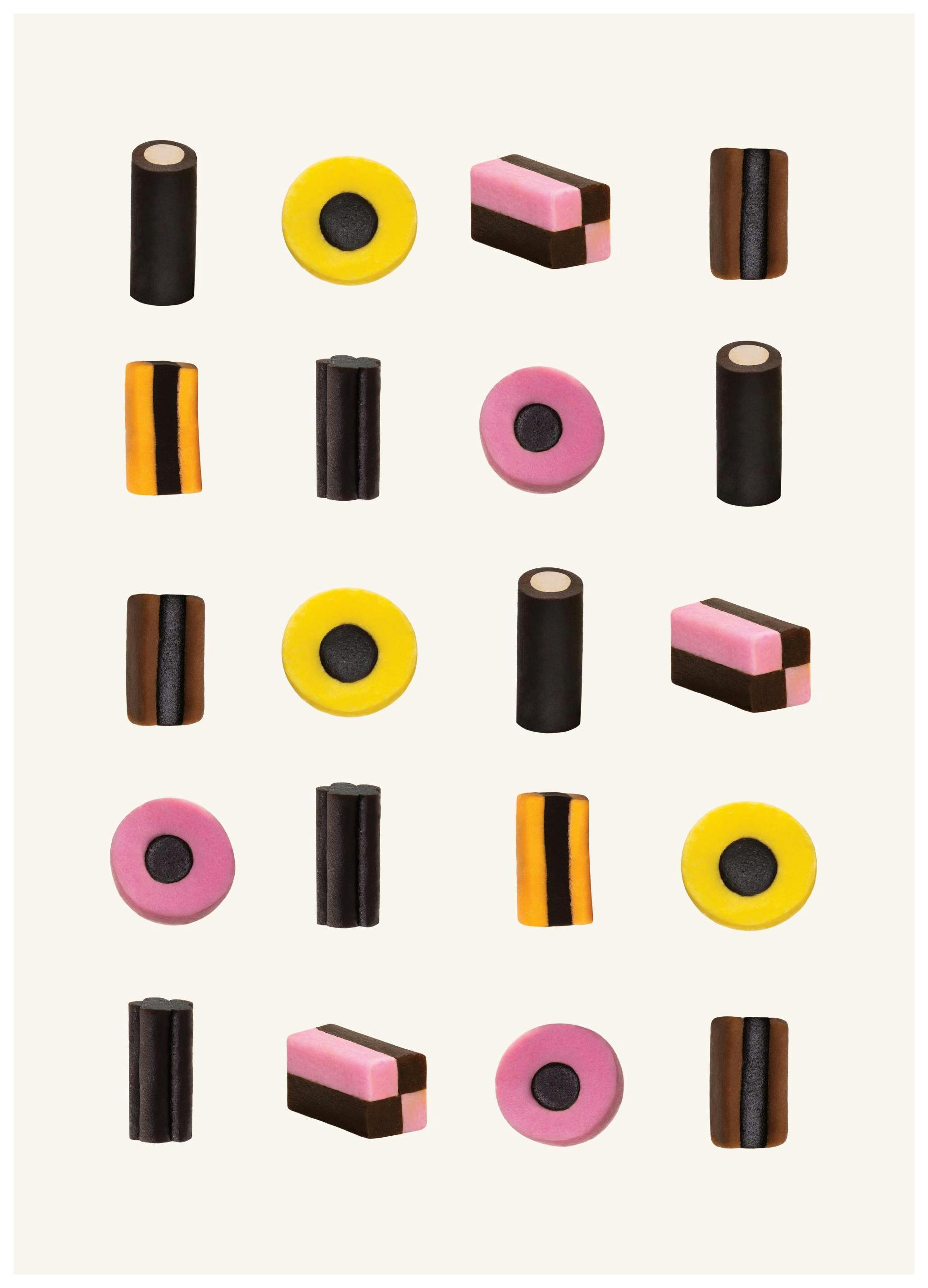 Liquorice Allsorts Poster (21x30 cm)- Arte e quadros do cozinha