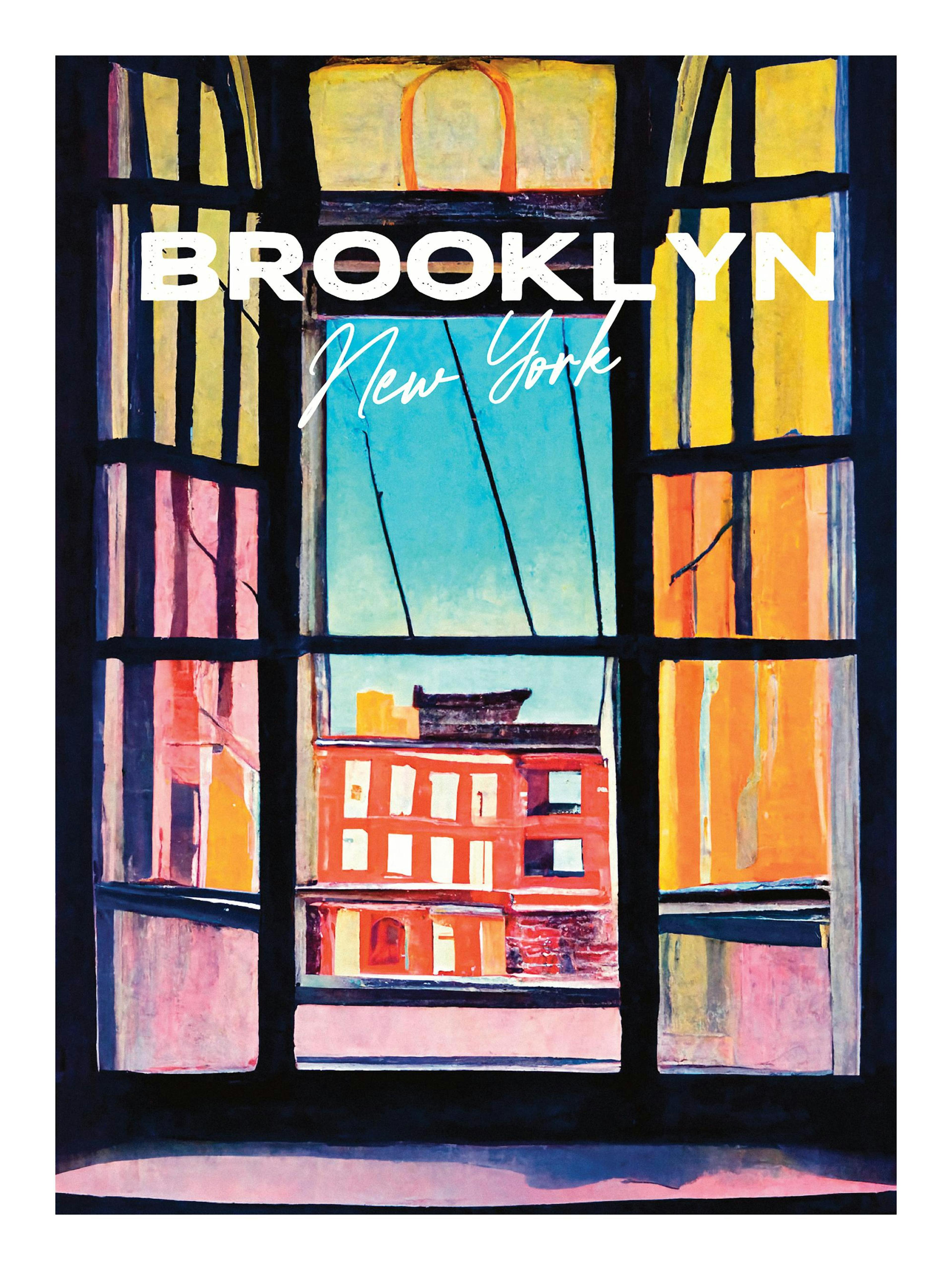 A Brooklyn Window Print