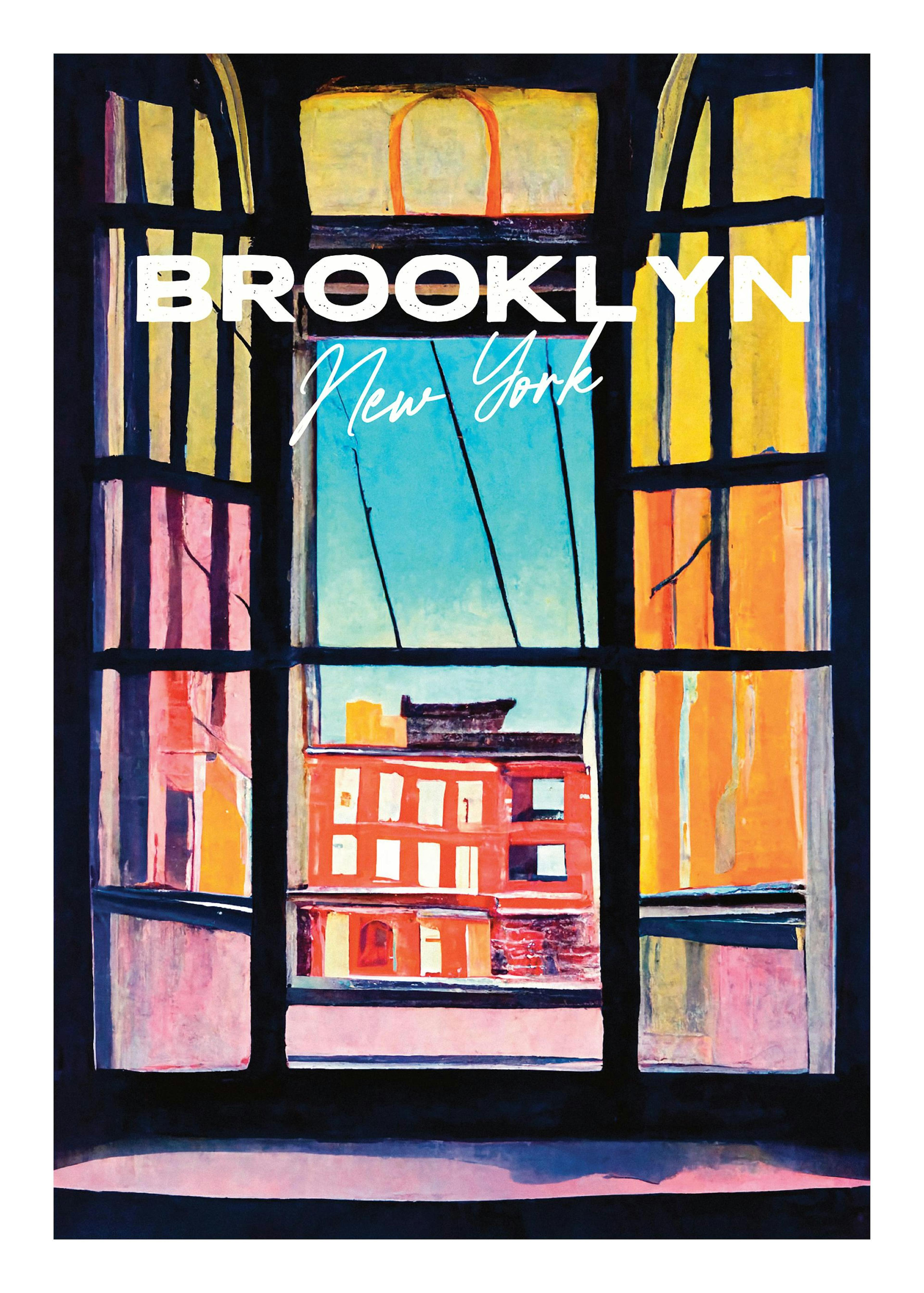 A Brooklyn Window Print 0