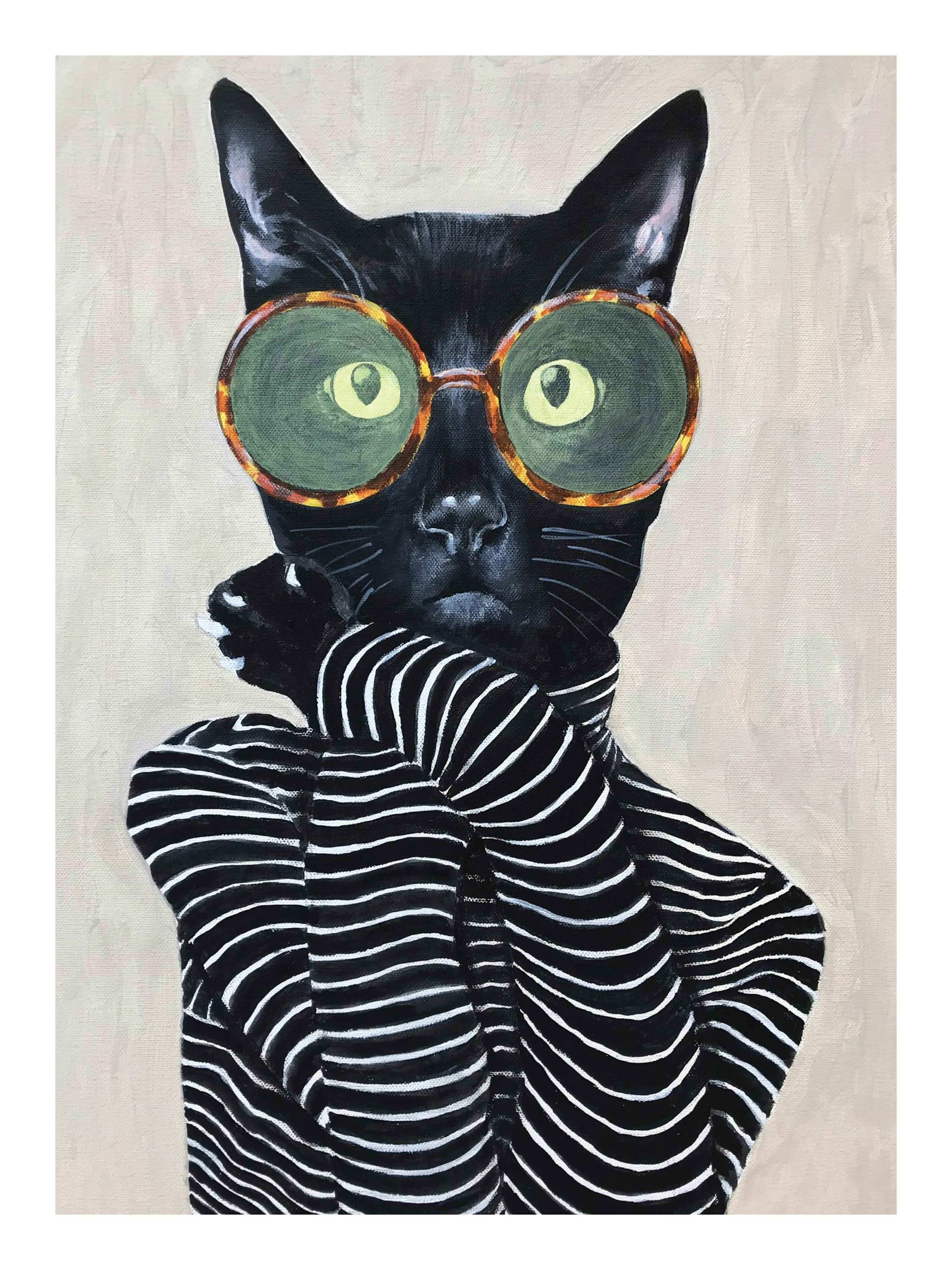 Coco De Paris - Fashion Cat Print