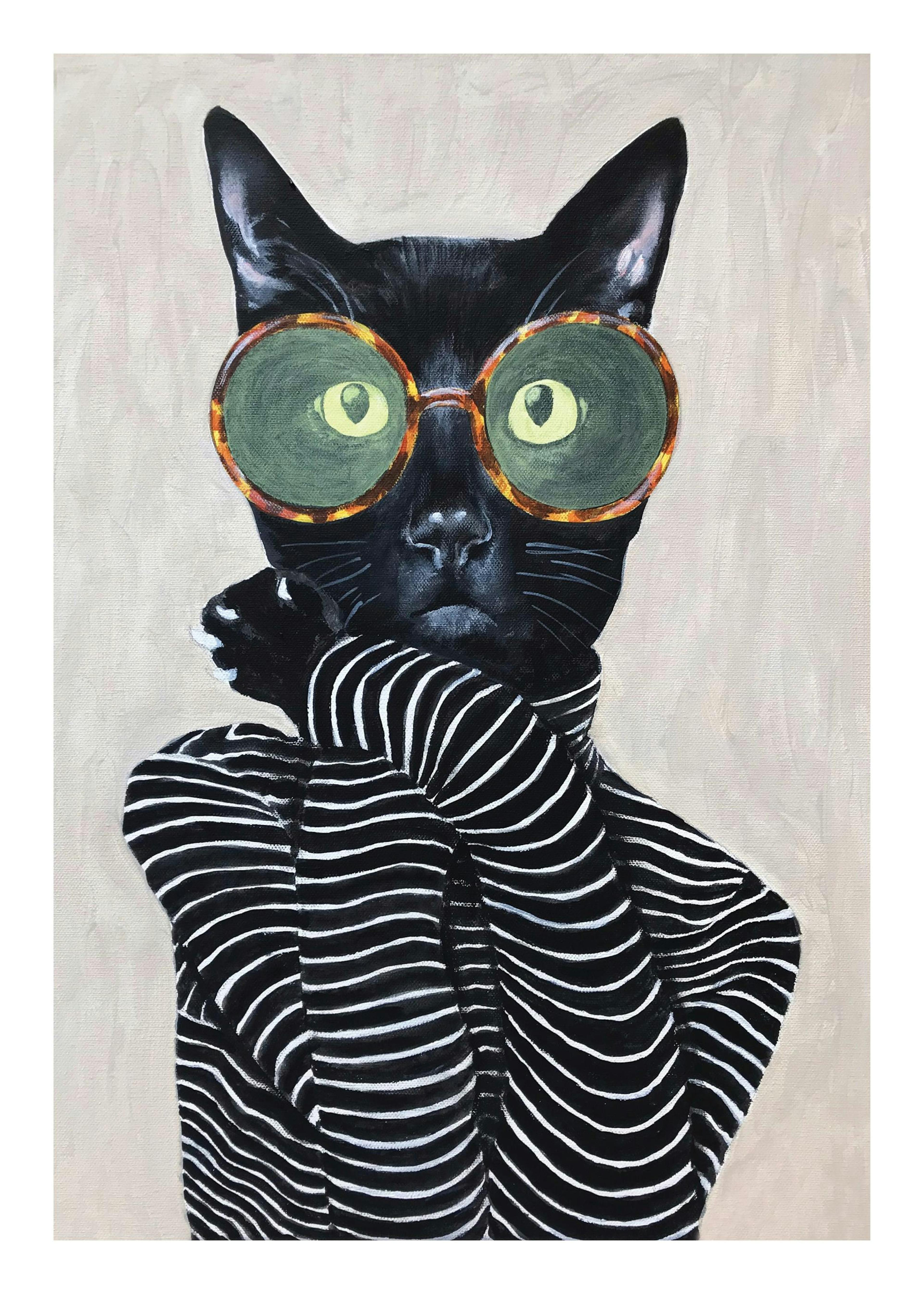 Coco De Paris - Fashion Cat Print 0