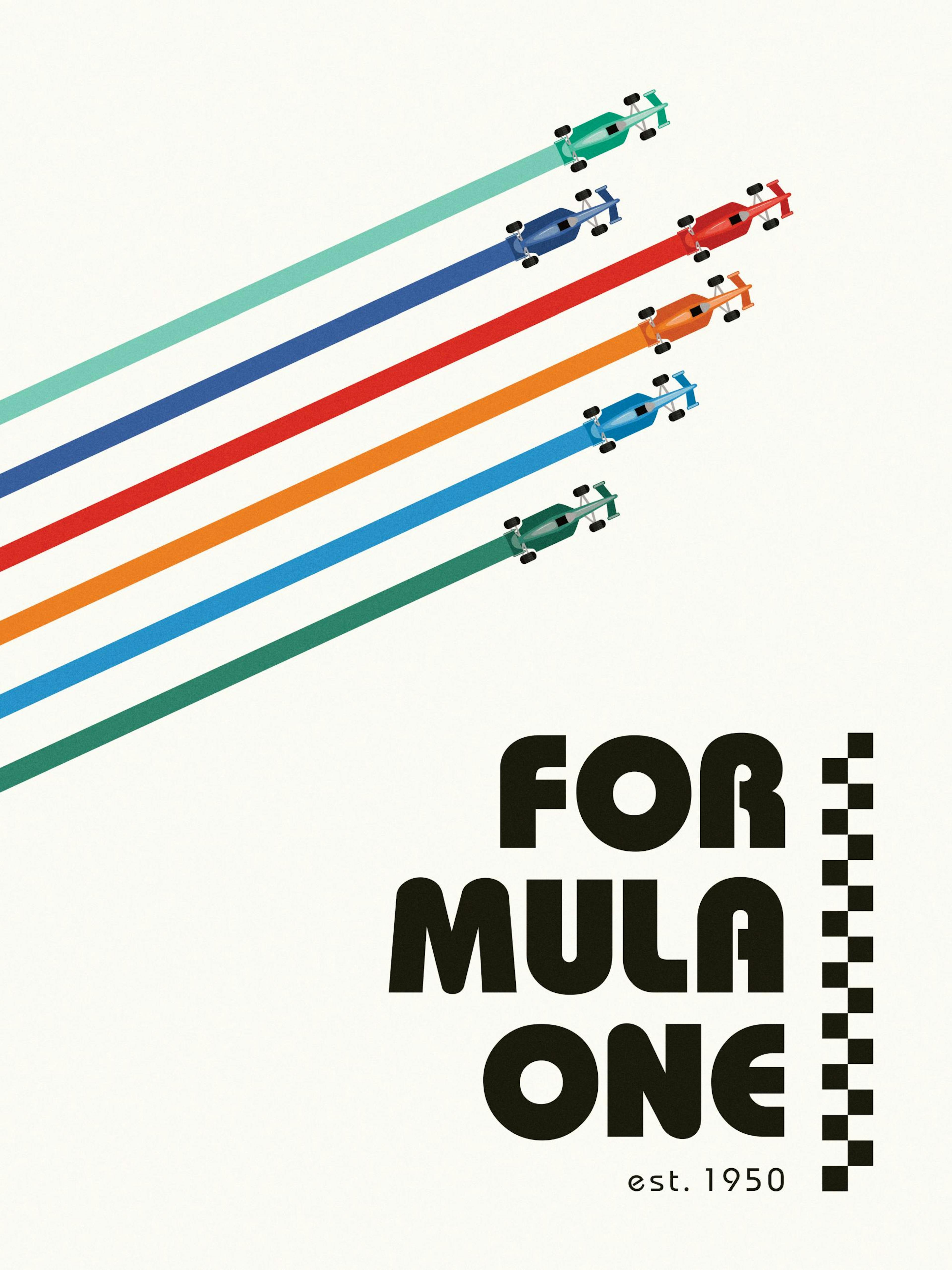 Formula One Print