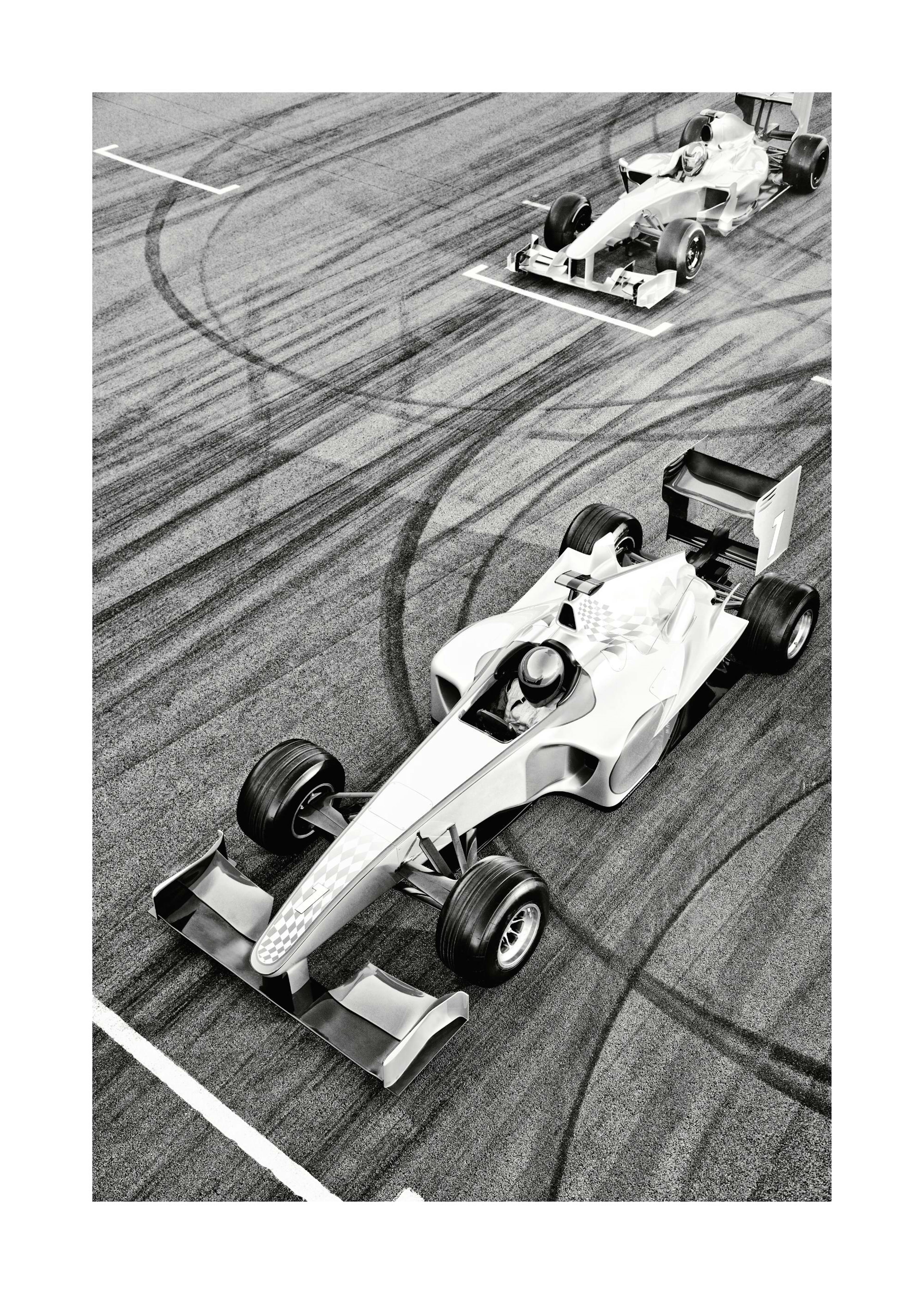 Race Car Plakat 0