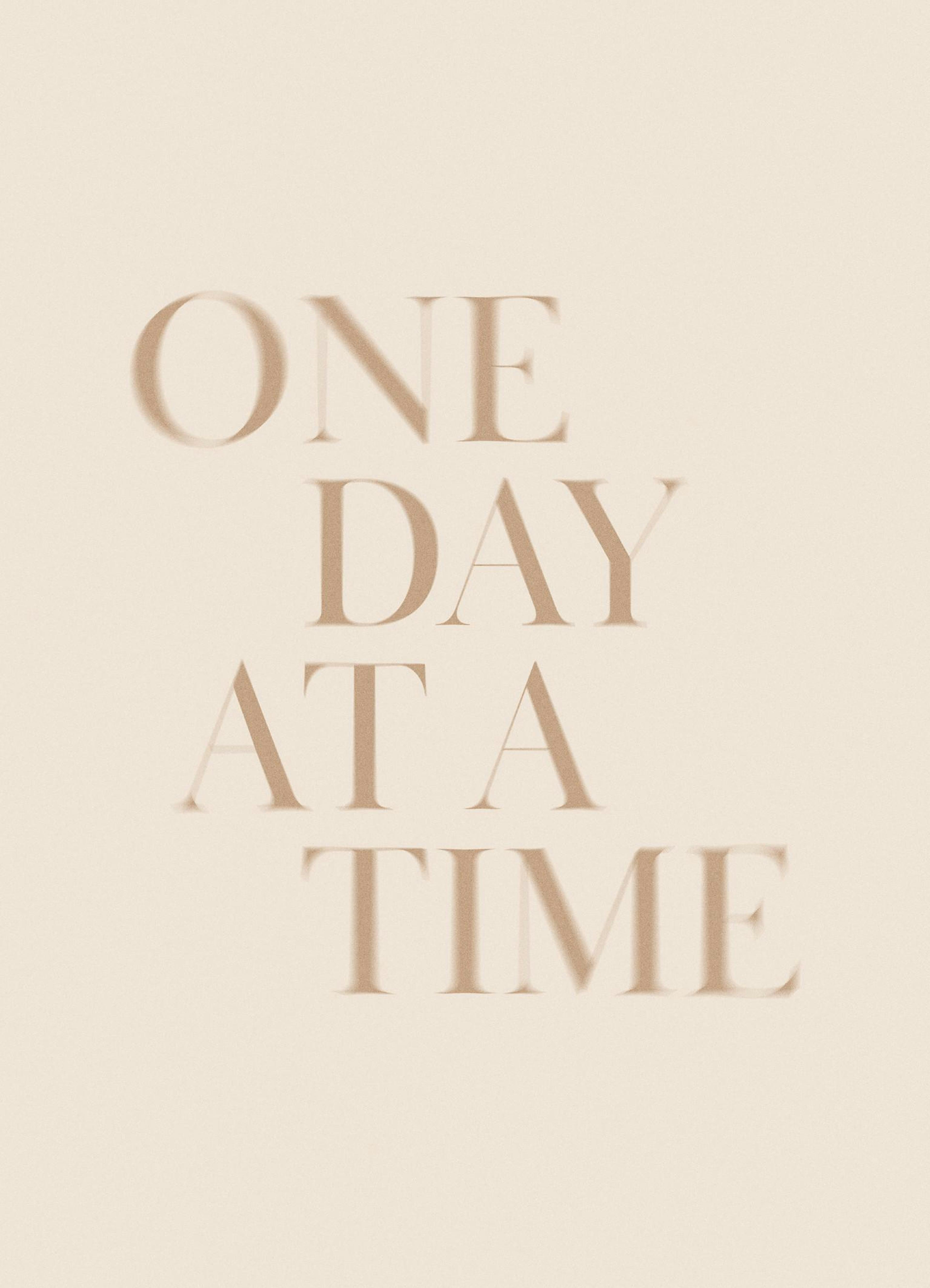 One at a Time Poster