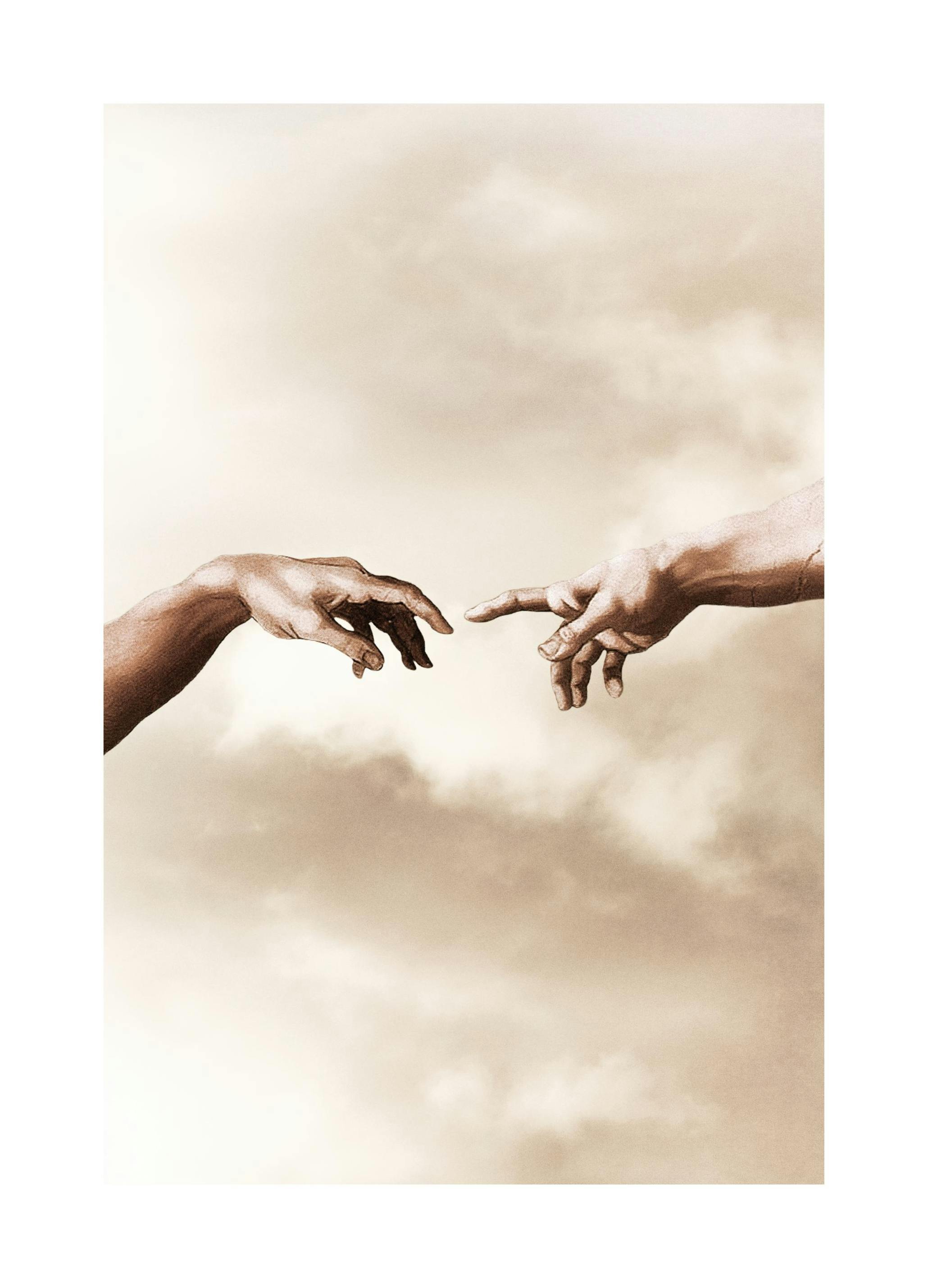 Michelangelo - The Creation of Adam Plakat (30x40 cm)- Obrazy