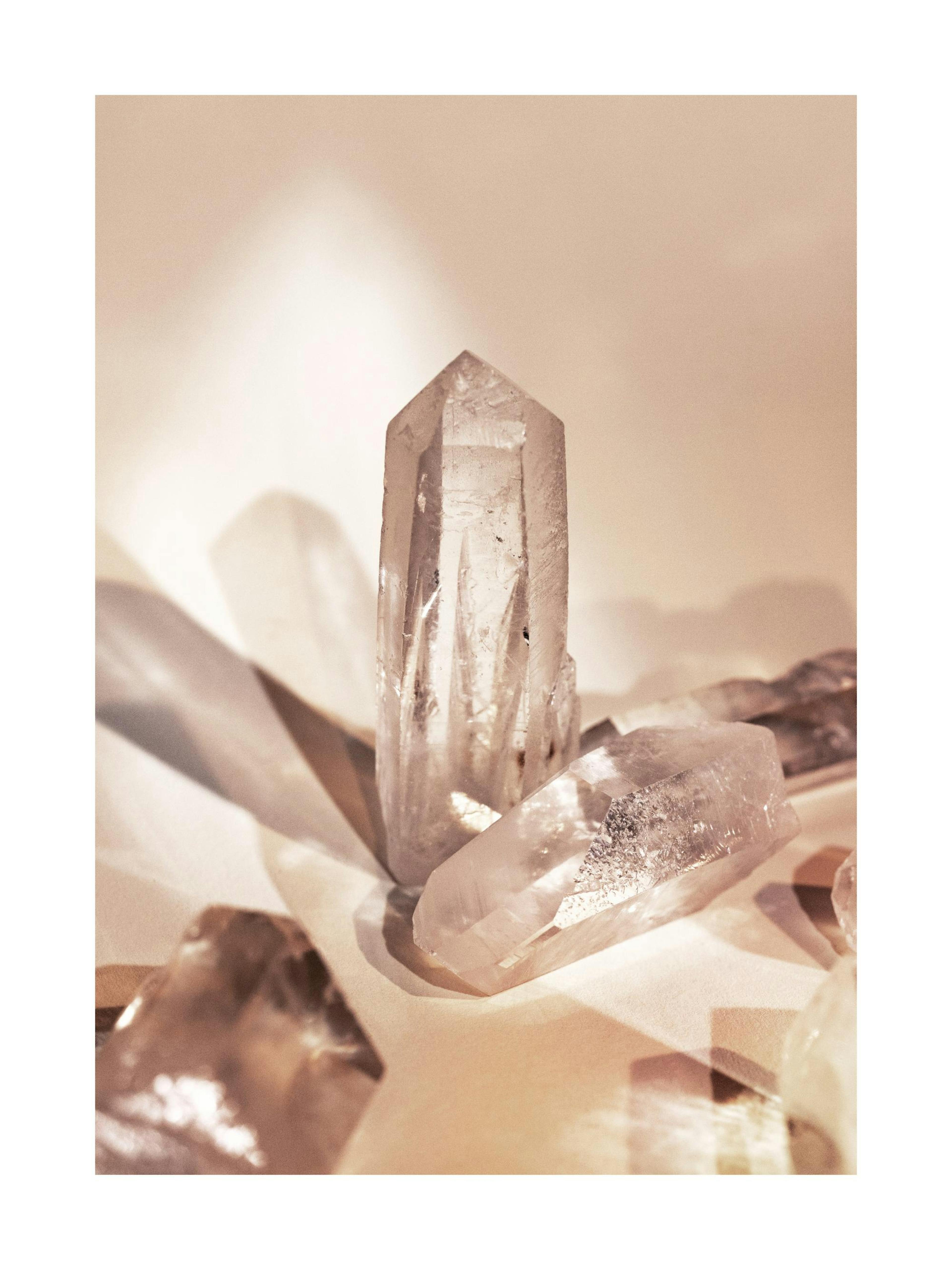 Crystals and Shadows No2 Poster
