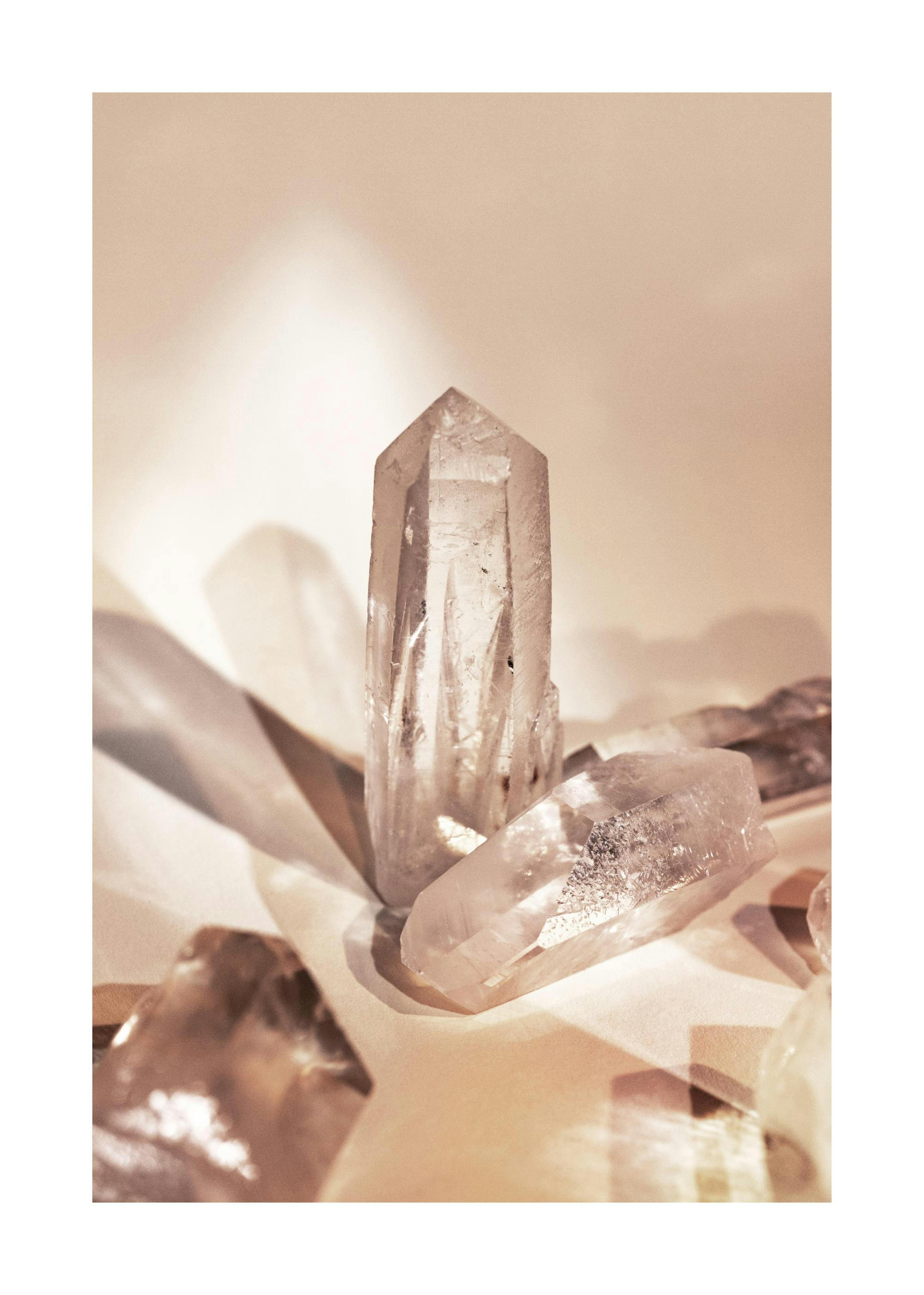 Crystals and Shadows No2 Poster