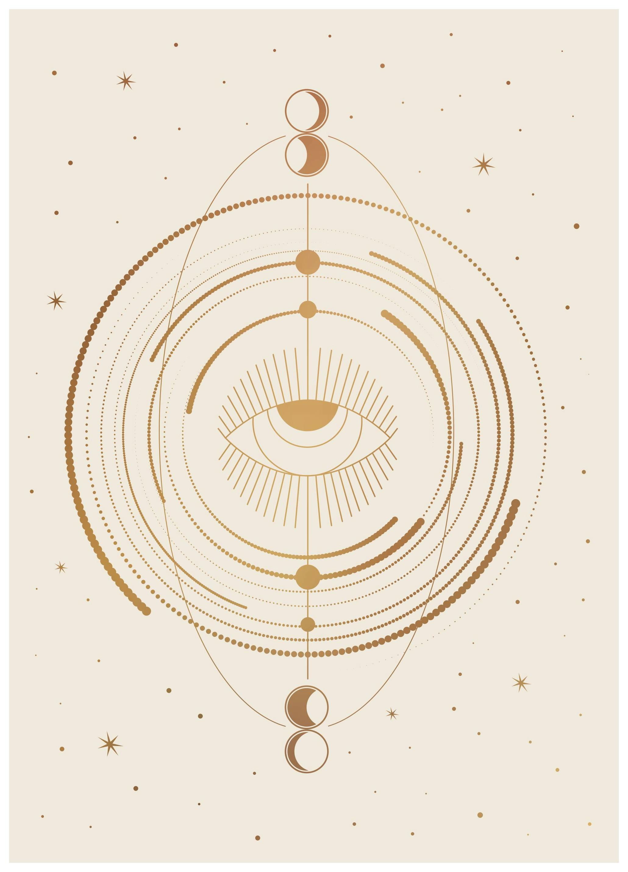 Spiritual Eye Print (50x70 cm)