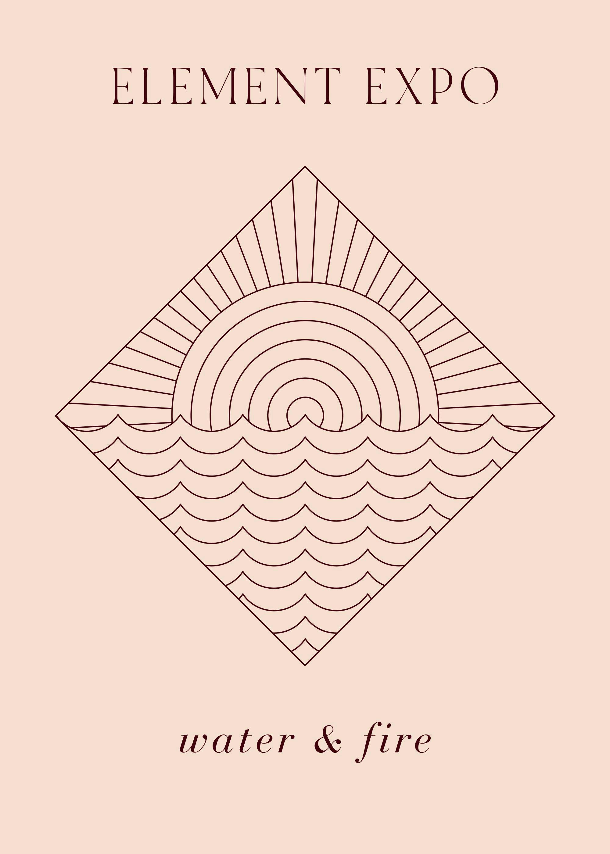 Water and Fire Juliste 0