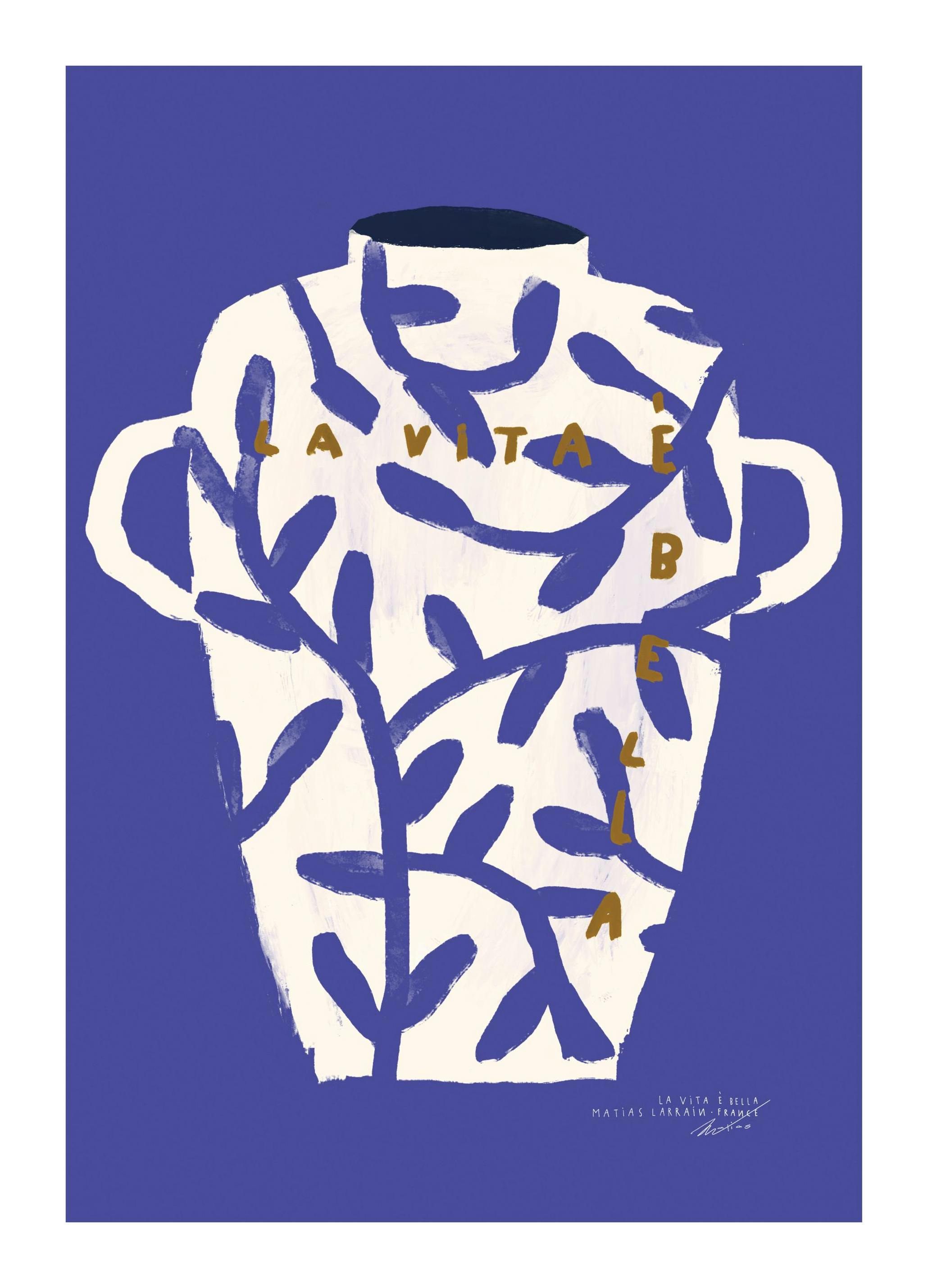 La Vita è Bella Affiche (30x40 cm)